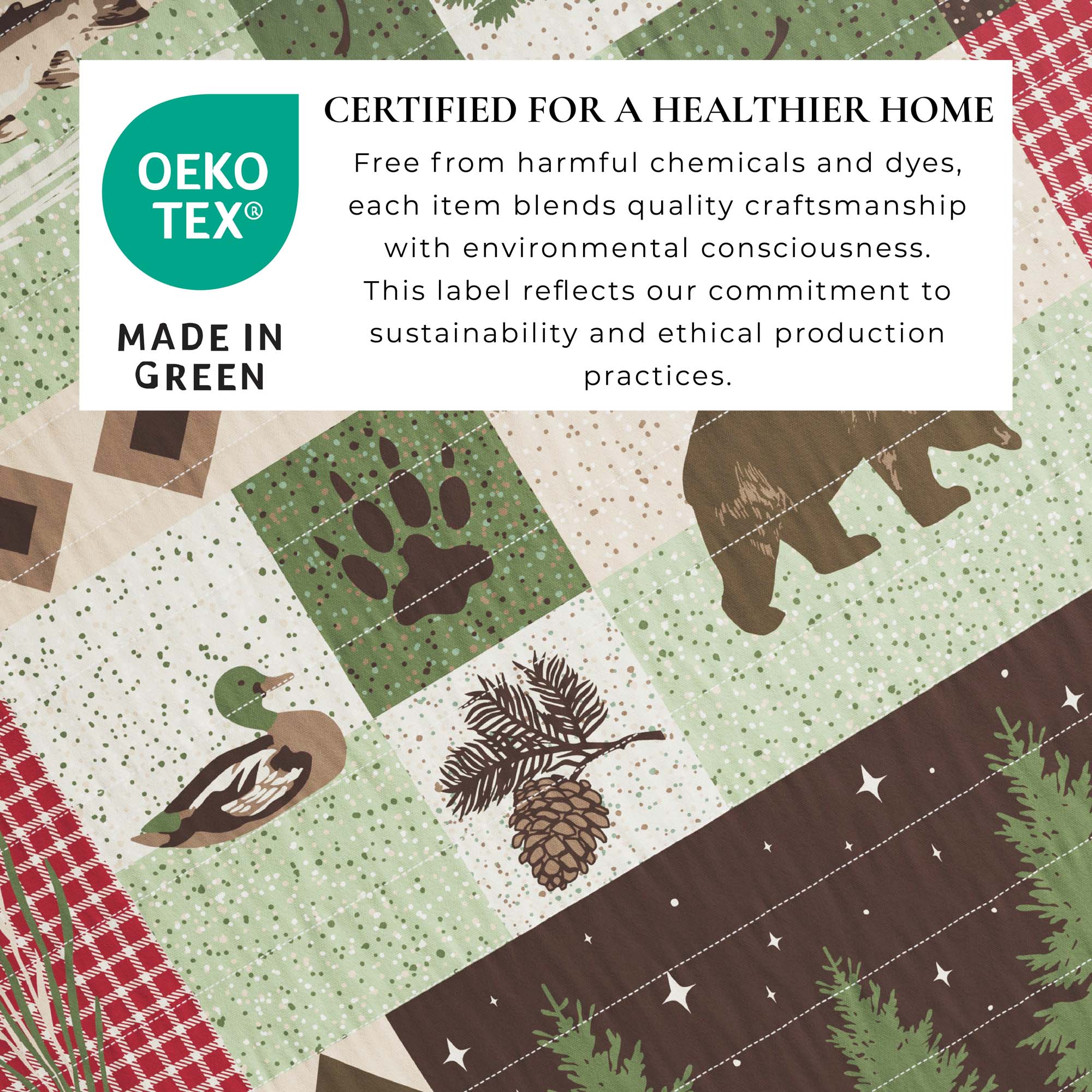 Wilder Collection 3 Piece Lodge Quilt Set - Best Buy Furniture