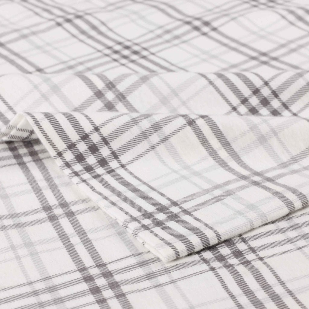 Plaid Flannel Cotton Classic Modern Farmhouse Pillowcases, Set of 2 - Pillowcases by Superior Brand
