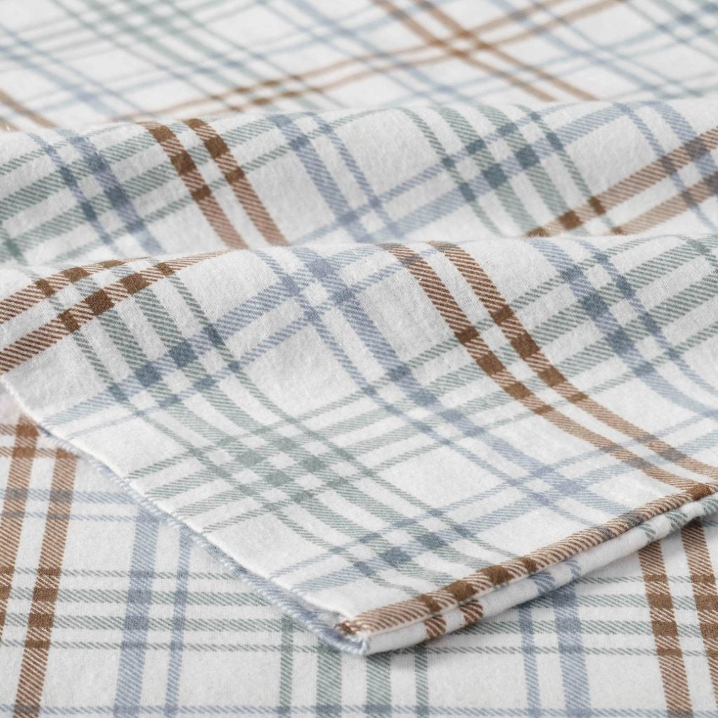 Plaid Flannel Cotton Classic Modern Farmhouse Pillowcases, Set of 2 - Pillowcases by Superior Brand