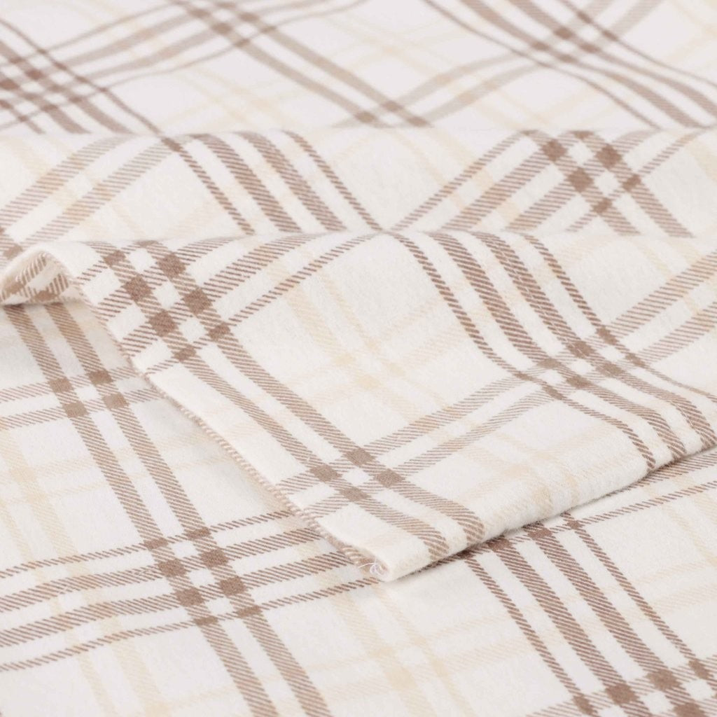 Plaid Flannel Cotton Classic Modern Farmhouse Pillowcases, Set of 2 - Pillowcases by Superior Brand