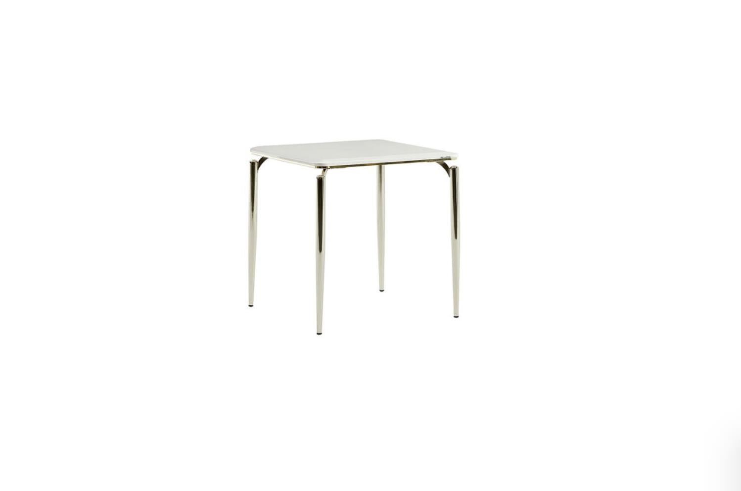 Minimalist interior featuring the Plaza Side Table as a functional accent piece
