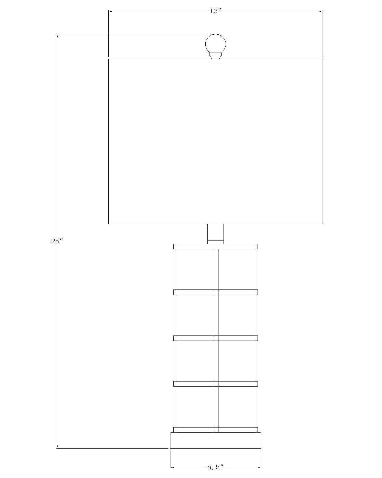 Pineridge Table Lamp - Clearance