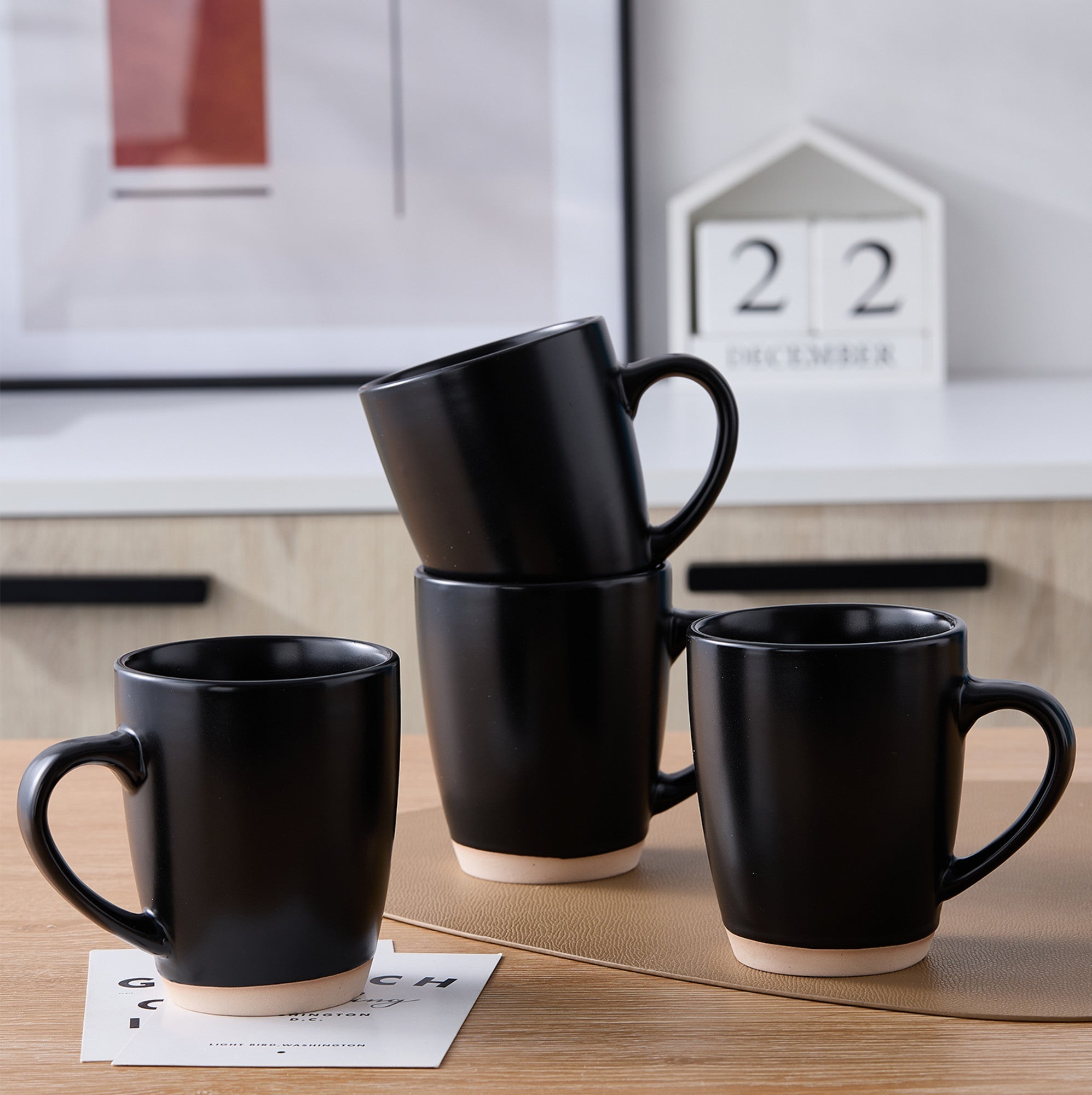 Jules Stoneware Dinnerware Set - Black