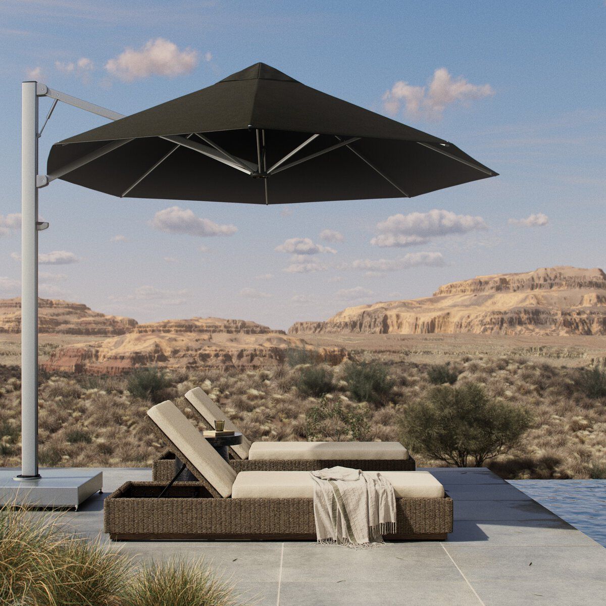Shadowspec Serenity Outdoor Octagon Umbrella