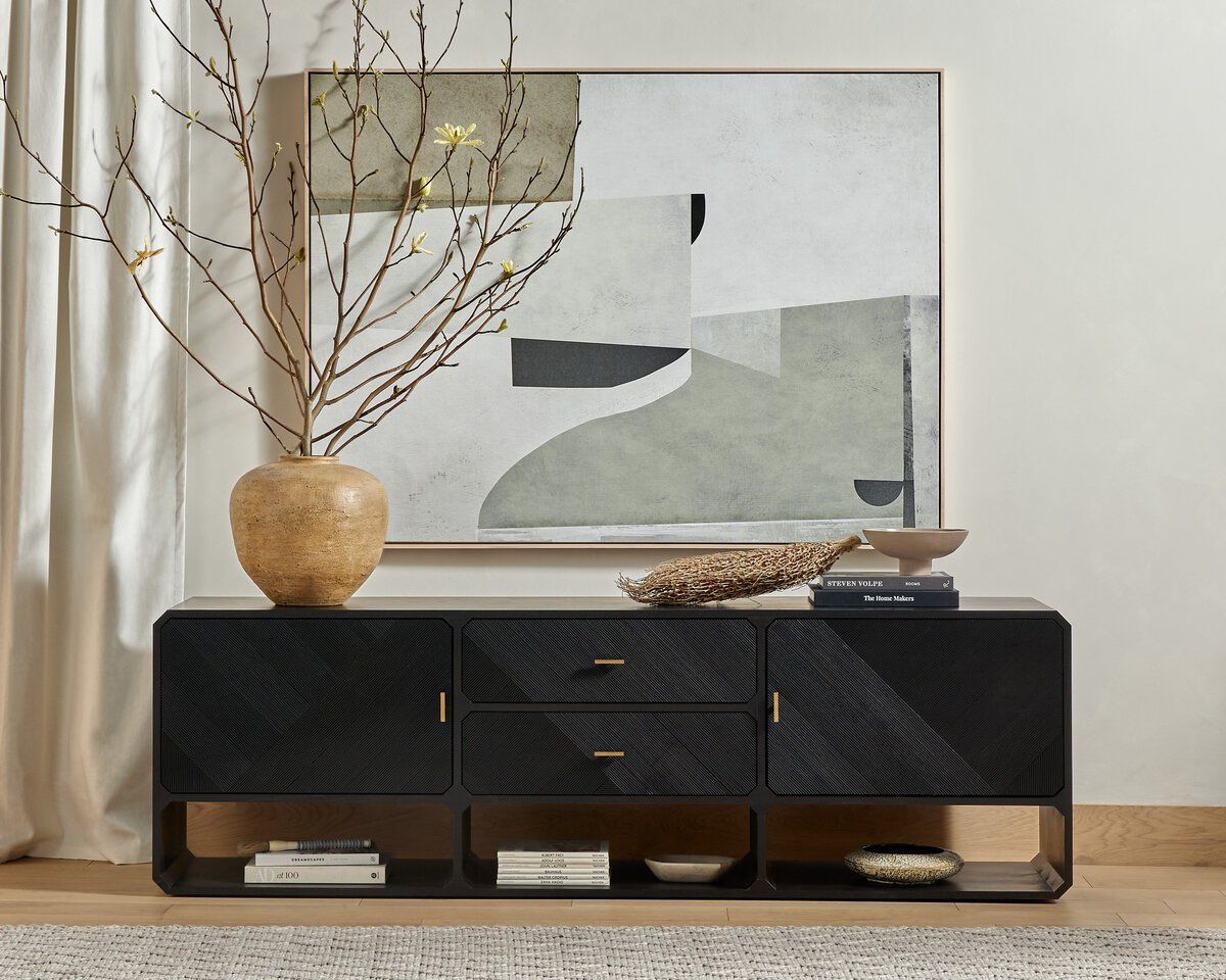 Caspian Media Console by Four Hands