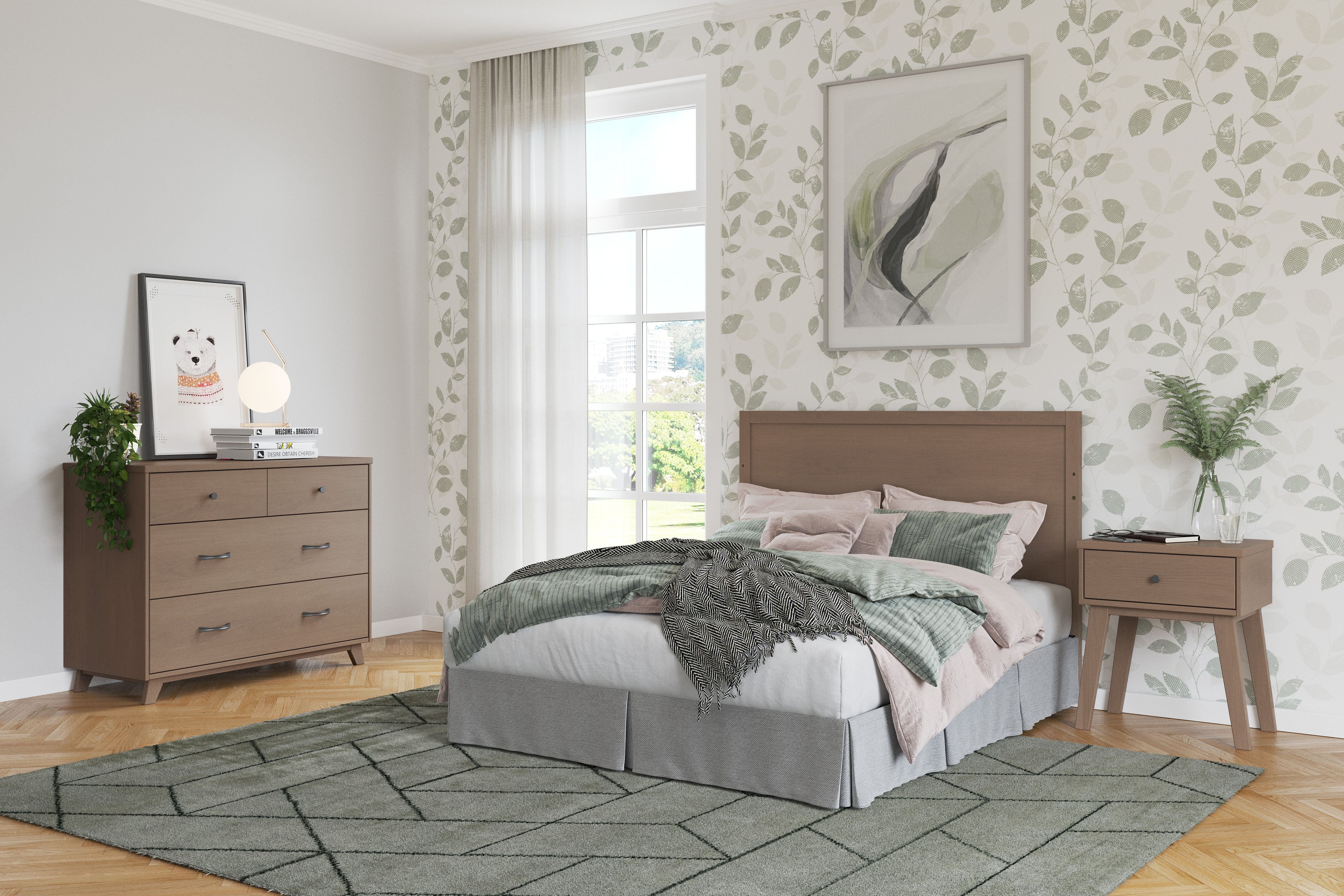 Soho Nightstand, Dusty Heather