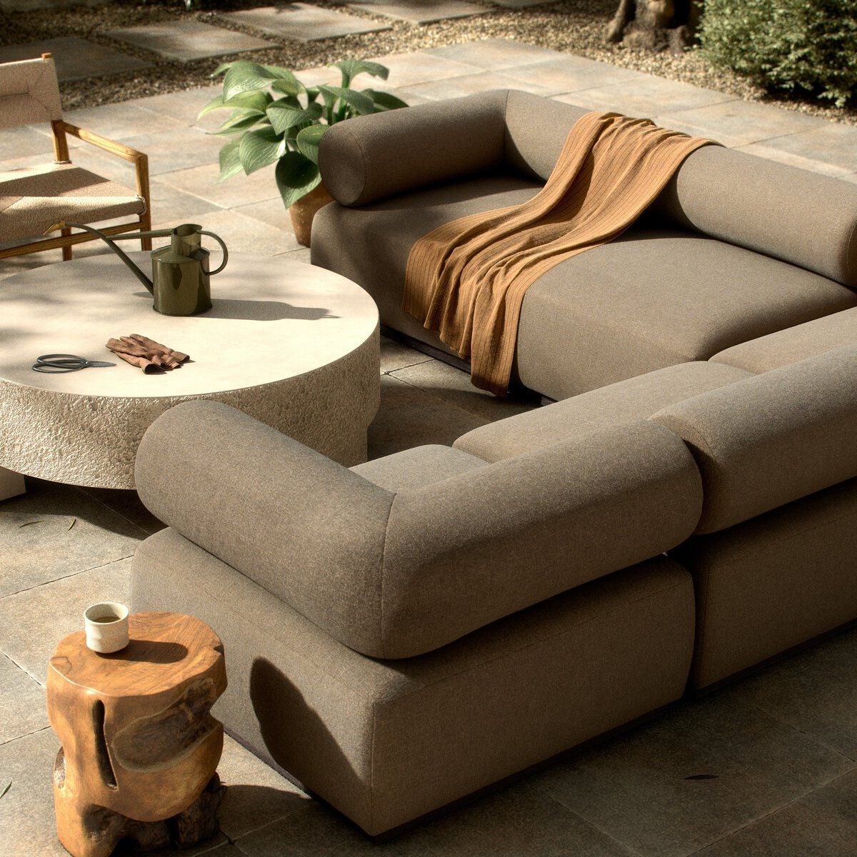 Lenox Outdoor 5-piece Sectional