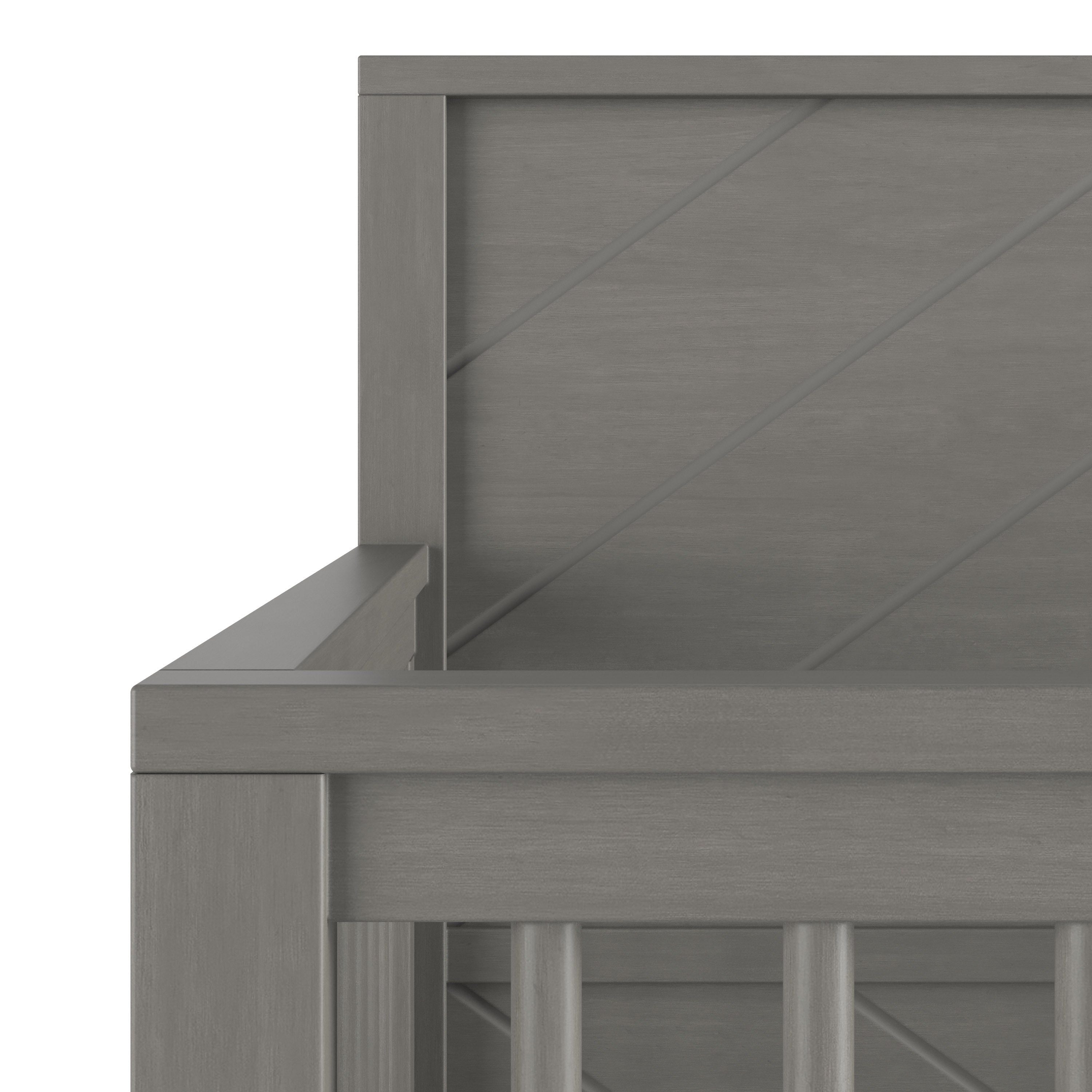 Surrey Hill 4-in-1 Convertible Crib, Lunar Gray