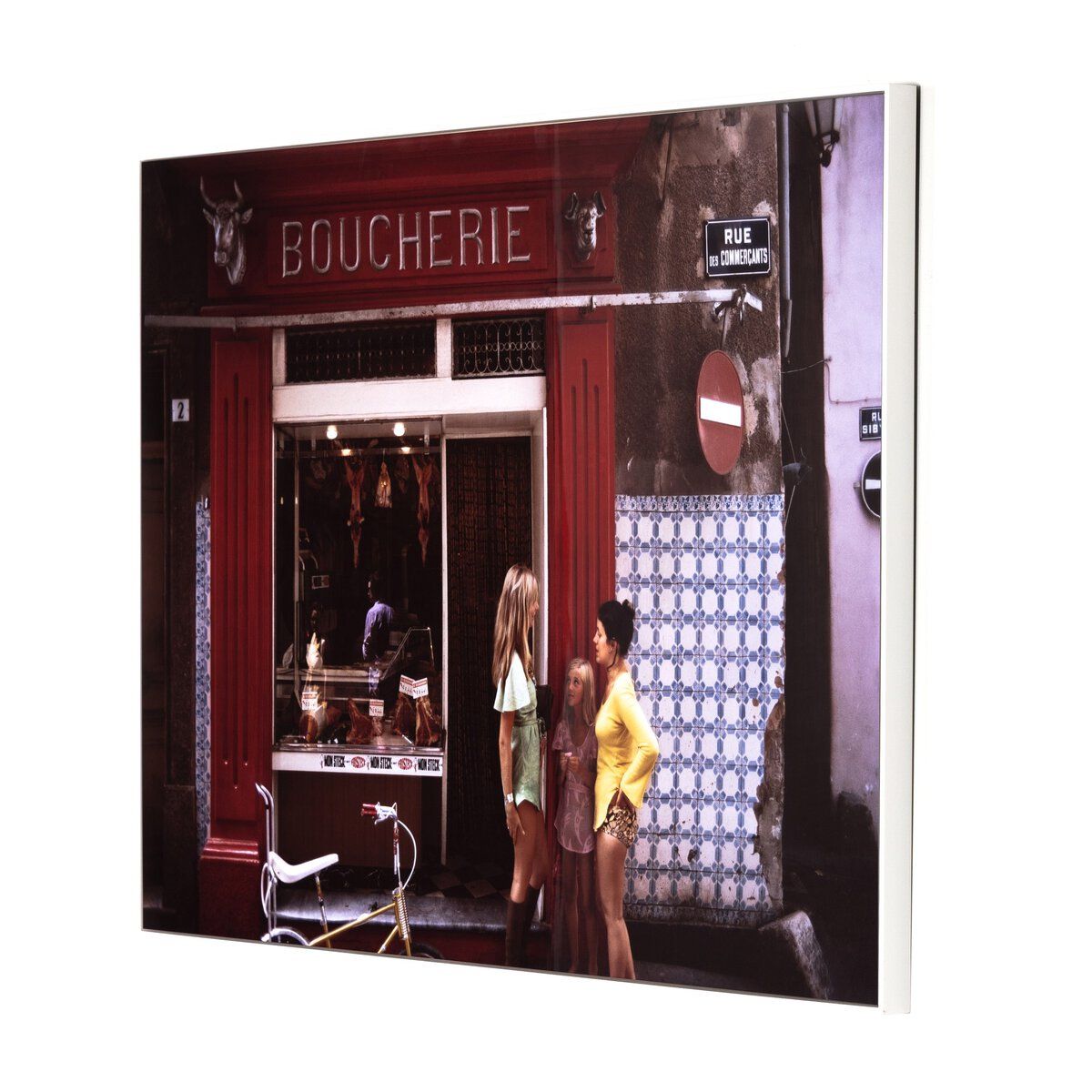 Saint-tropez Boucherie By Slim Aarons