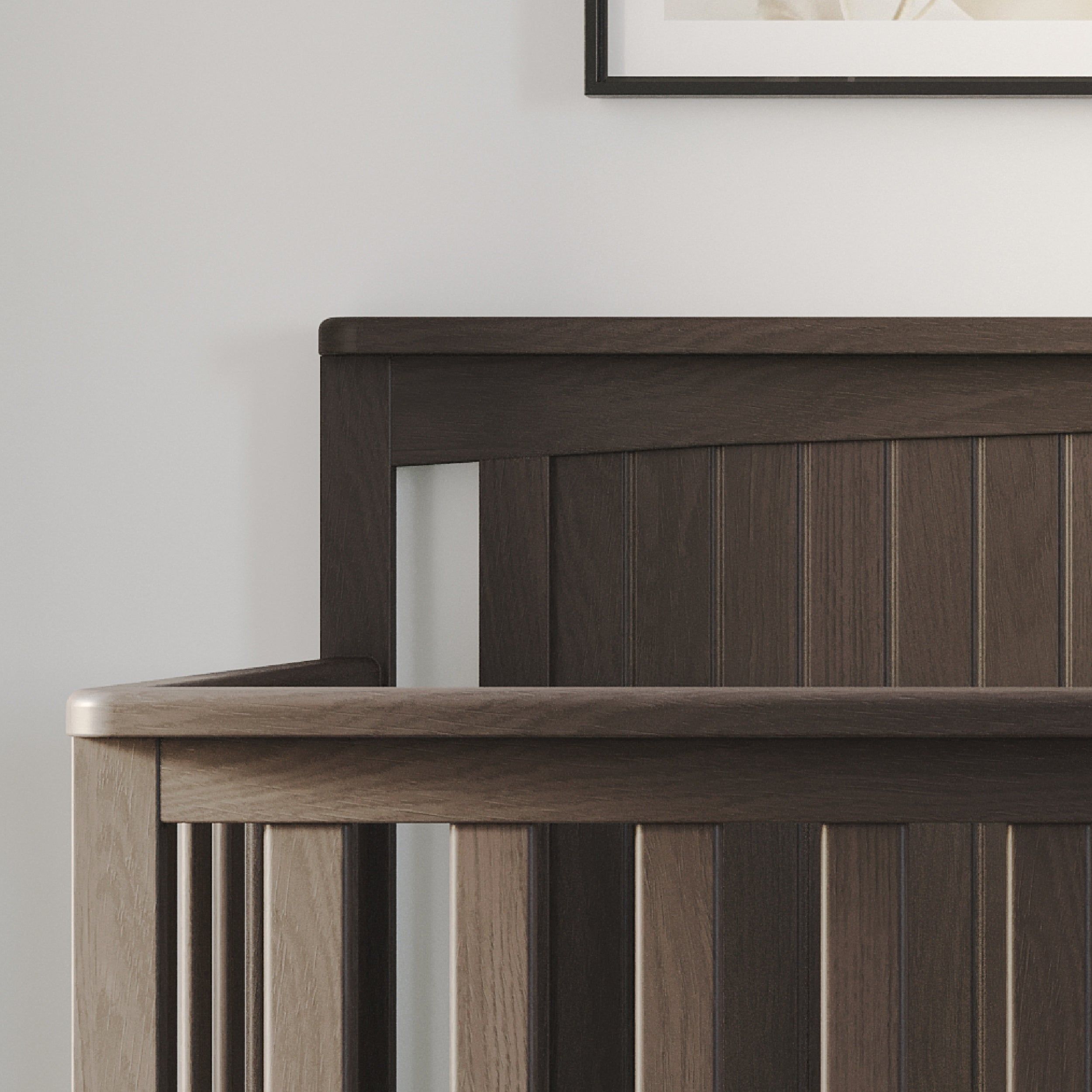 Scout 4-in-1 Convertible Crib, Dapper Gray