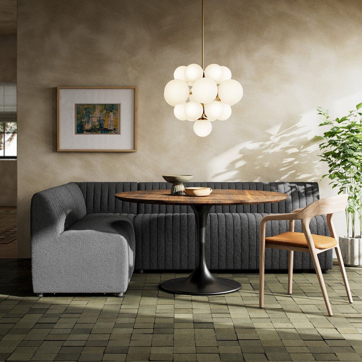 Augustine Dining Banquette, L-shape