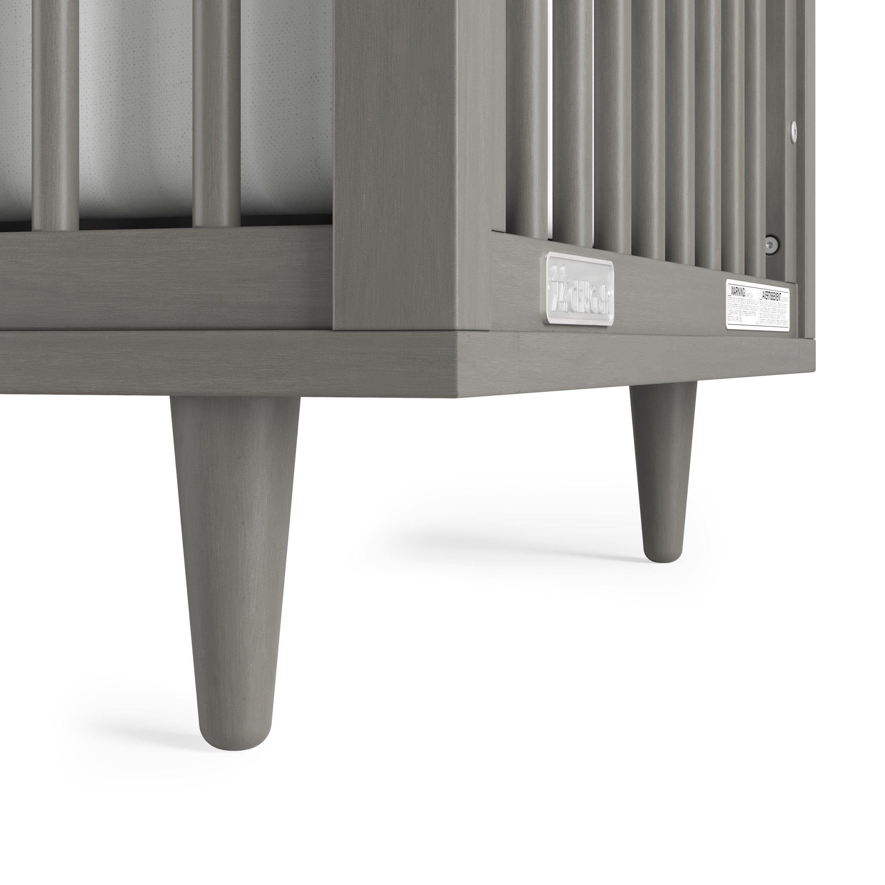 Surrey Hill 4-in-1 Convertible Crib, Lunar Gray