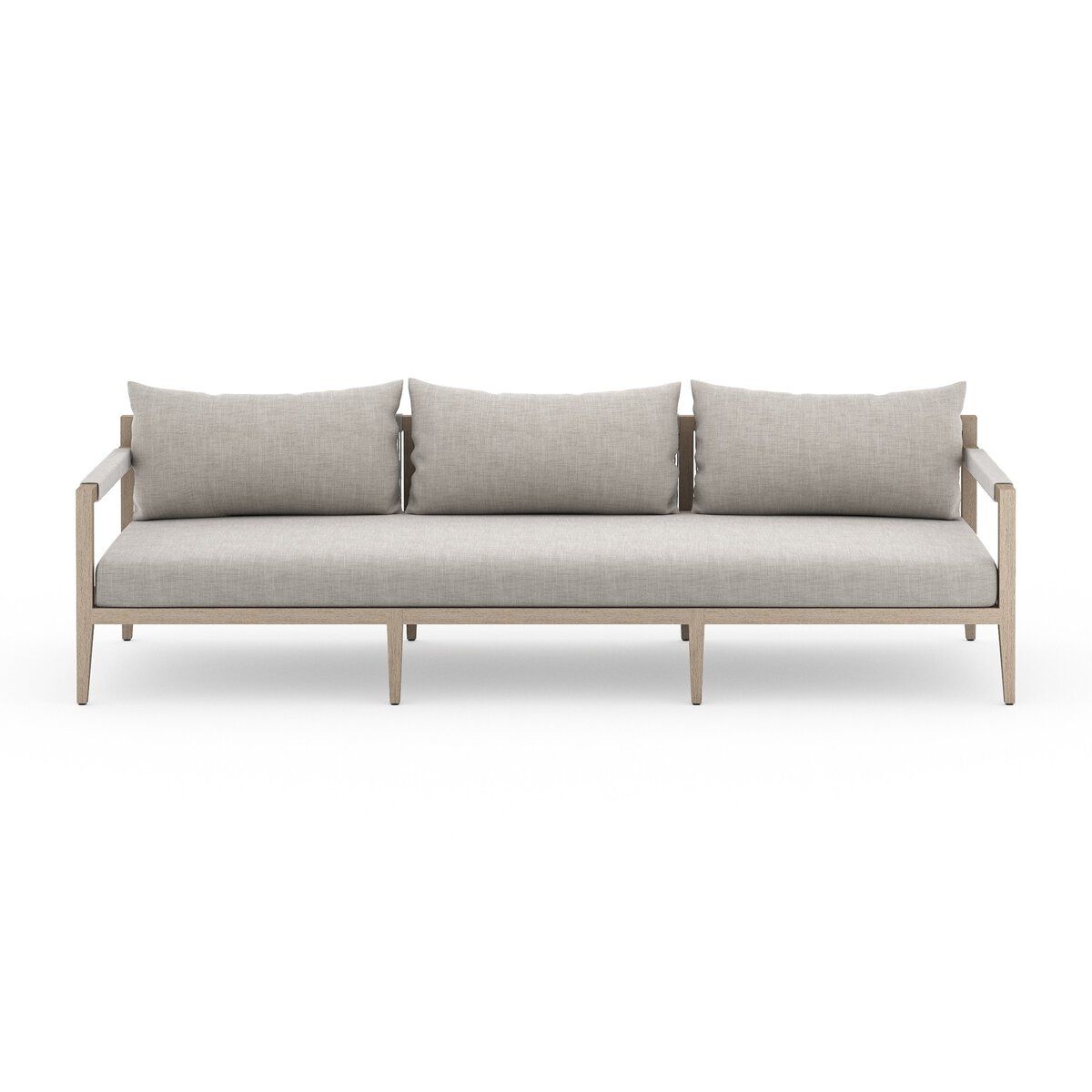 Sherwood Outdoor Sofa, Washed Brown