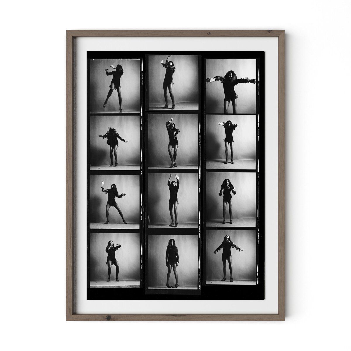 Tina Turner Contact Sheet By Getty Images