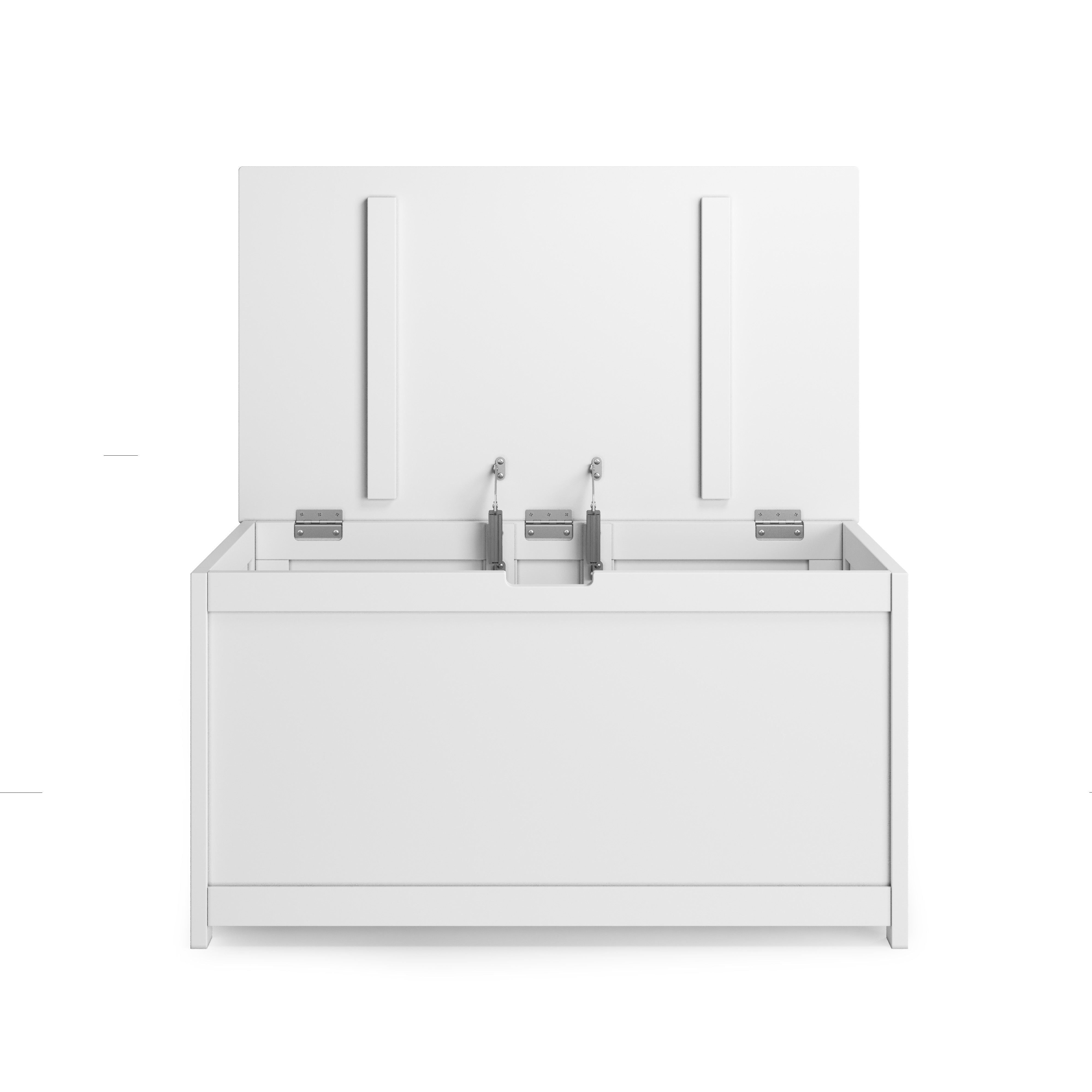 Harmony 33" Kids Toy Box, Matte White