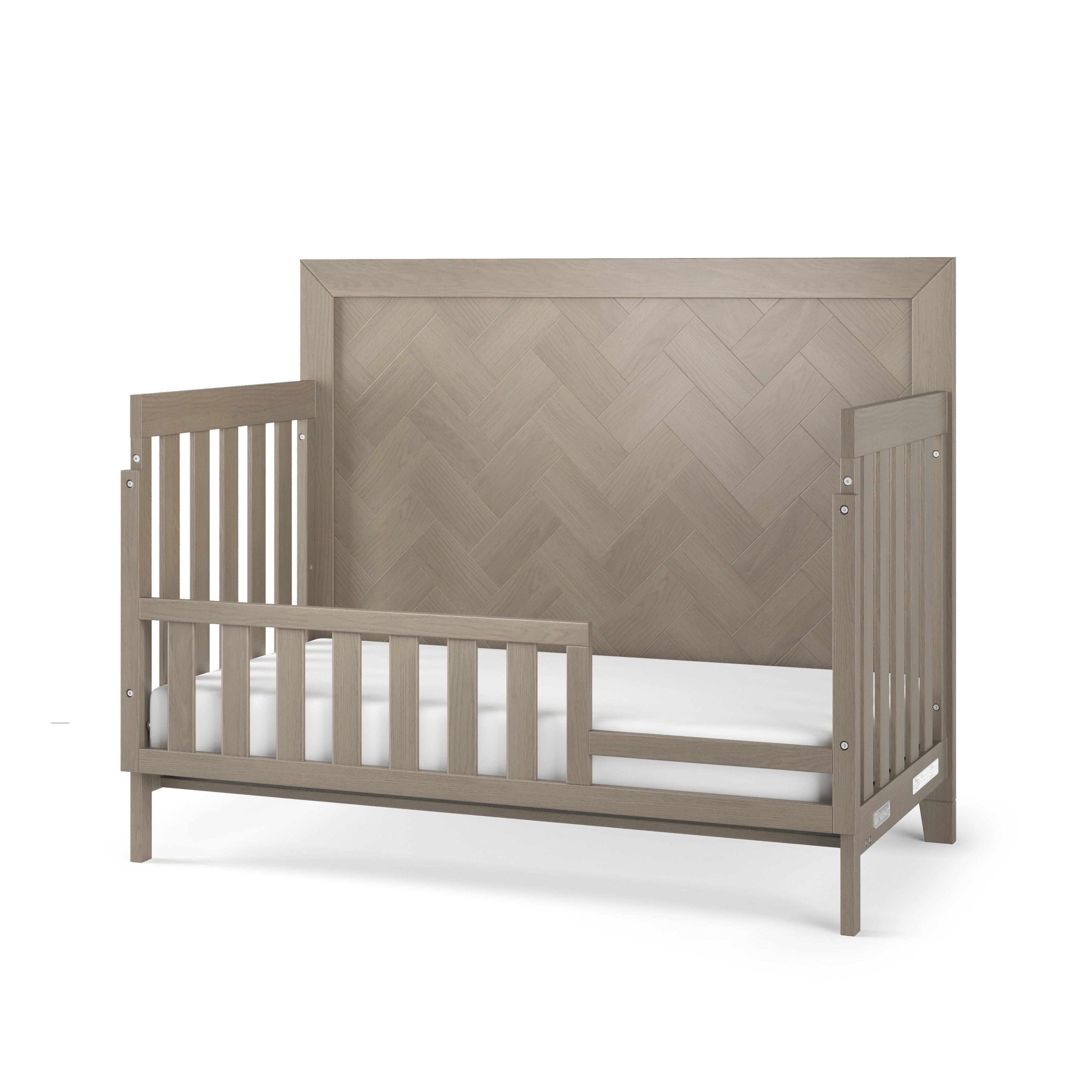 Kieran 4-in-1 Convertible Crib, Crescent Gray