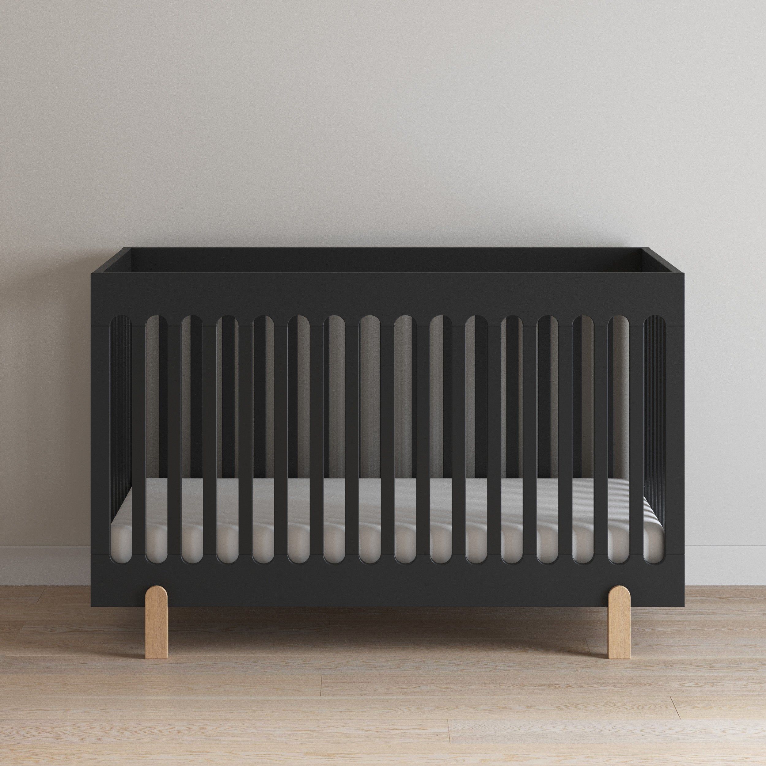 Park Heights 4-in-1 Euro Crib - Caviar Black