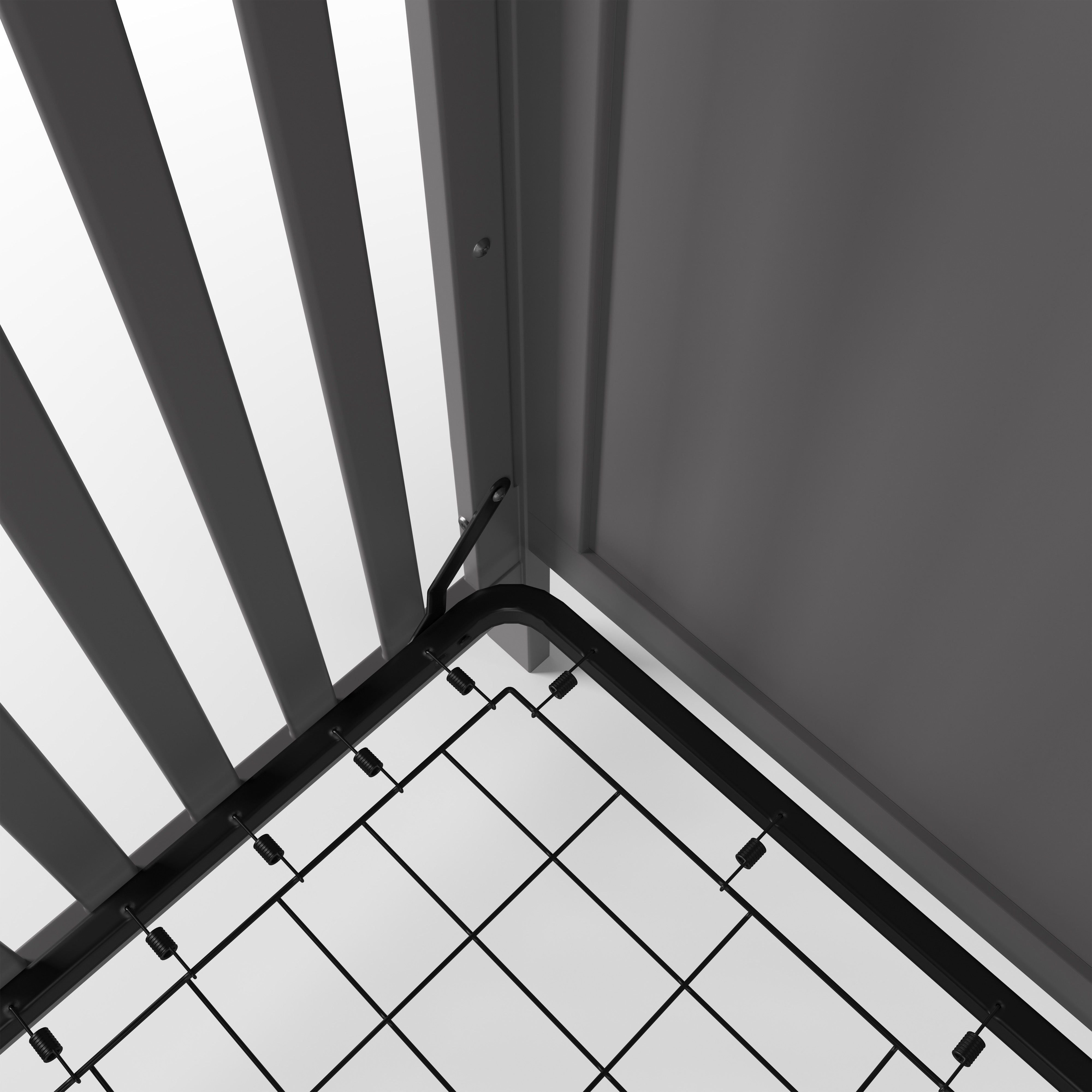 Camden 4-in-1 Convertible Crib, Cool Grey