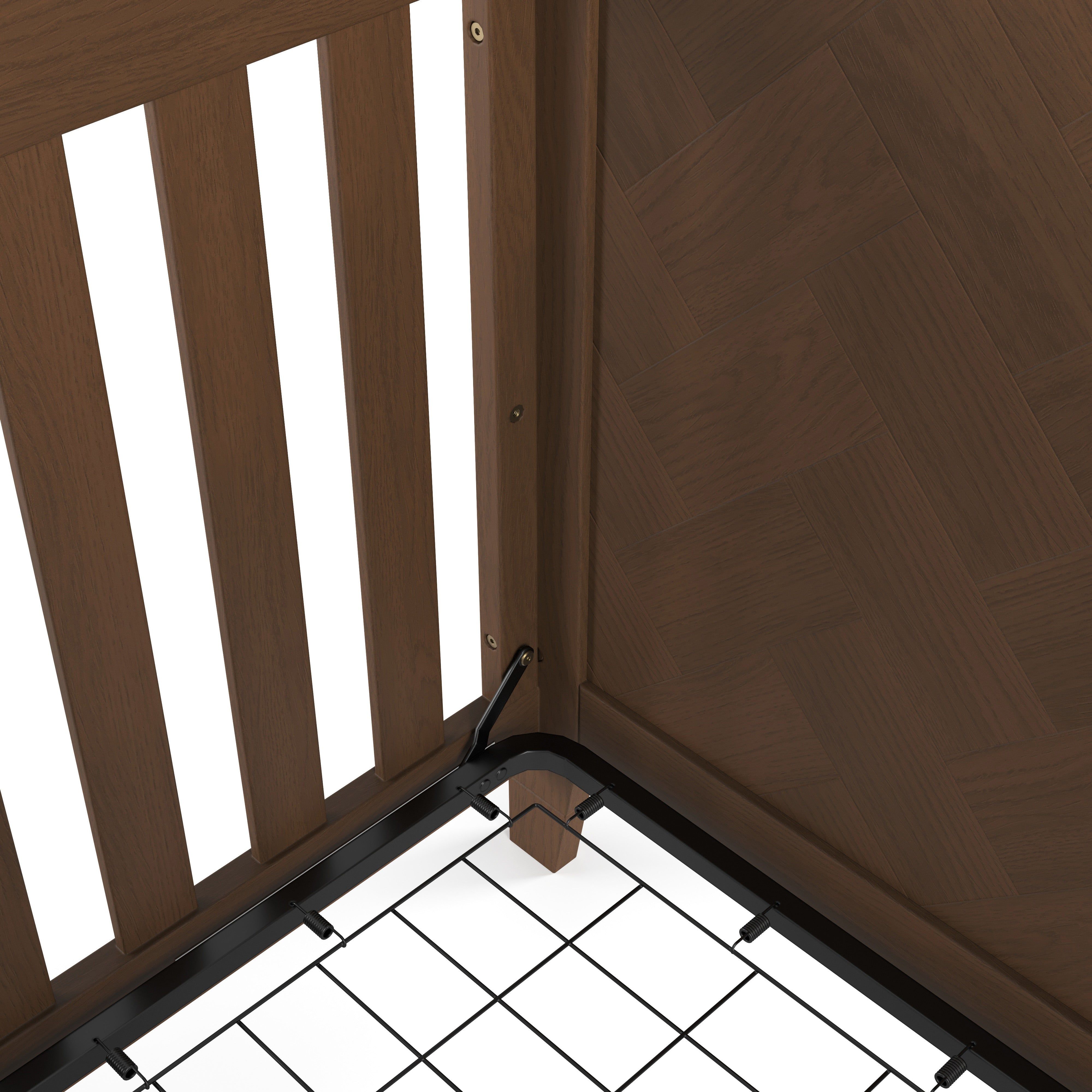 Kieran 4-in-1 Convertible Crib, Toasted Chestnut