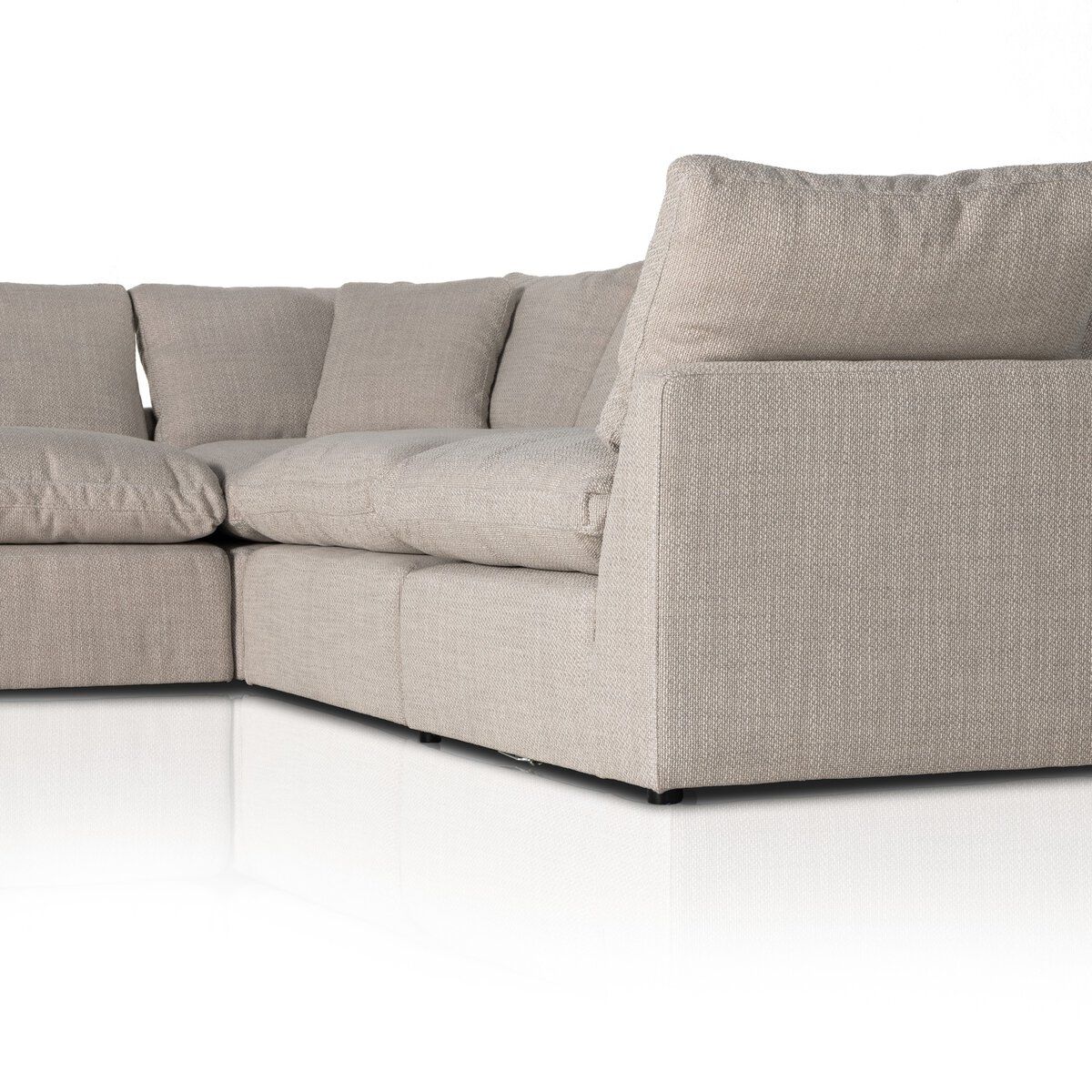 Stevie 4-piece Sectional W/ Ottoman