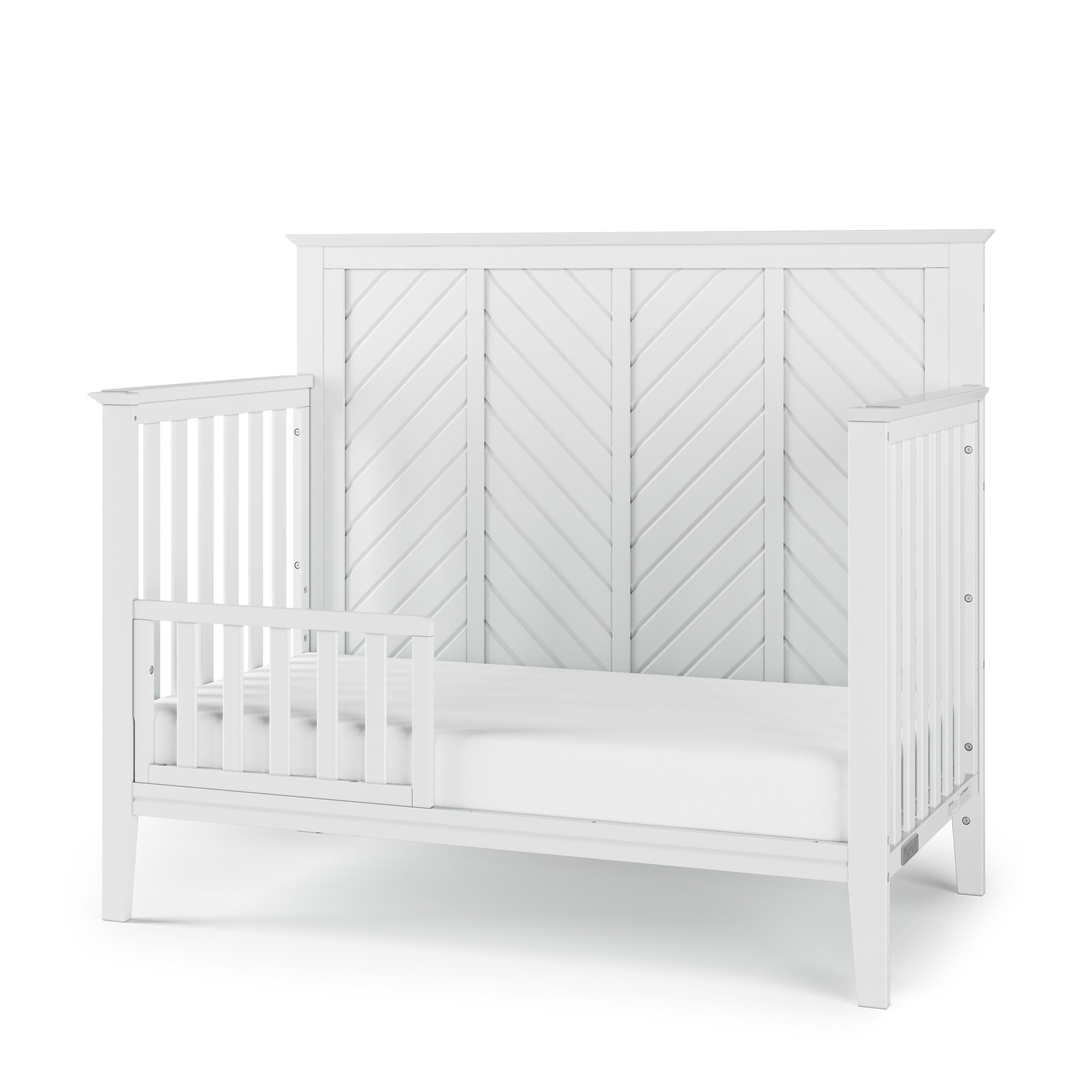 F09501 - Toddler Guard Rail - Matte White