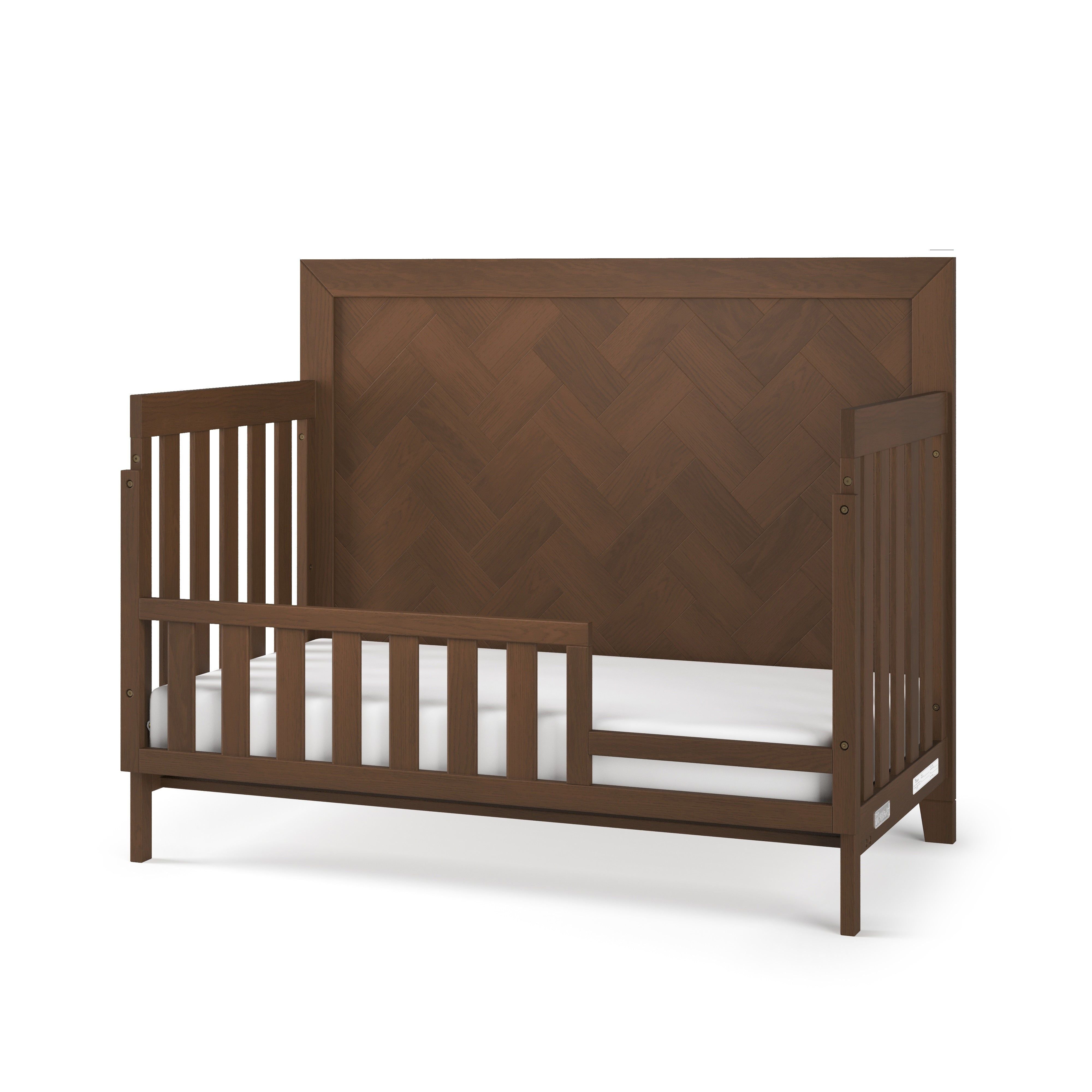 Kieran 4-in-1 Convertible Crib, Toasted Chestnut