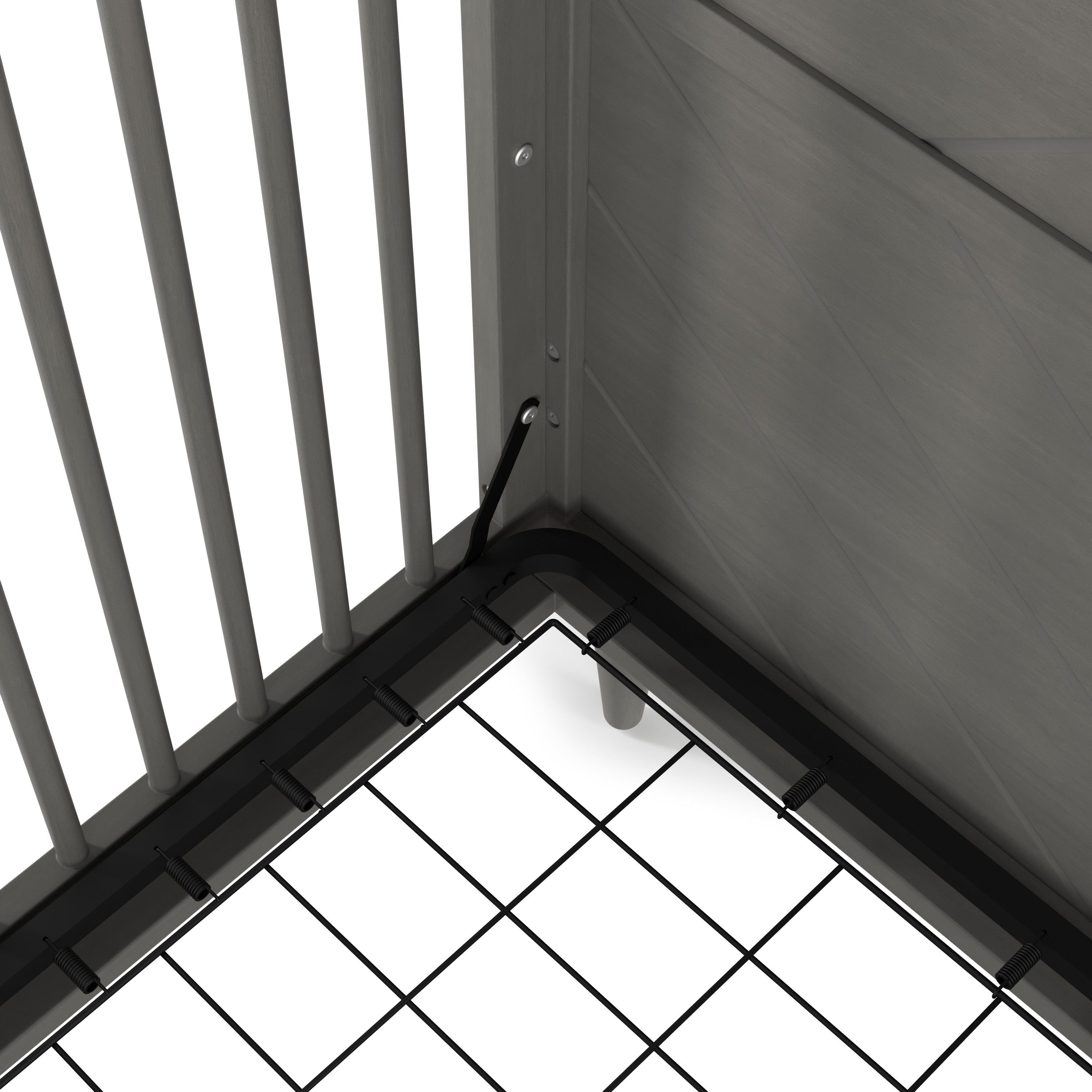 Surrey Hill 4-in-1 Convertible Crib, Lunar Gray