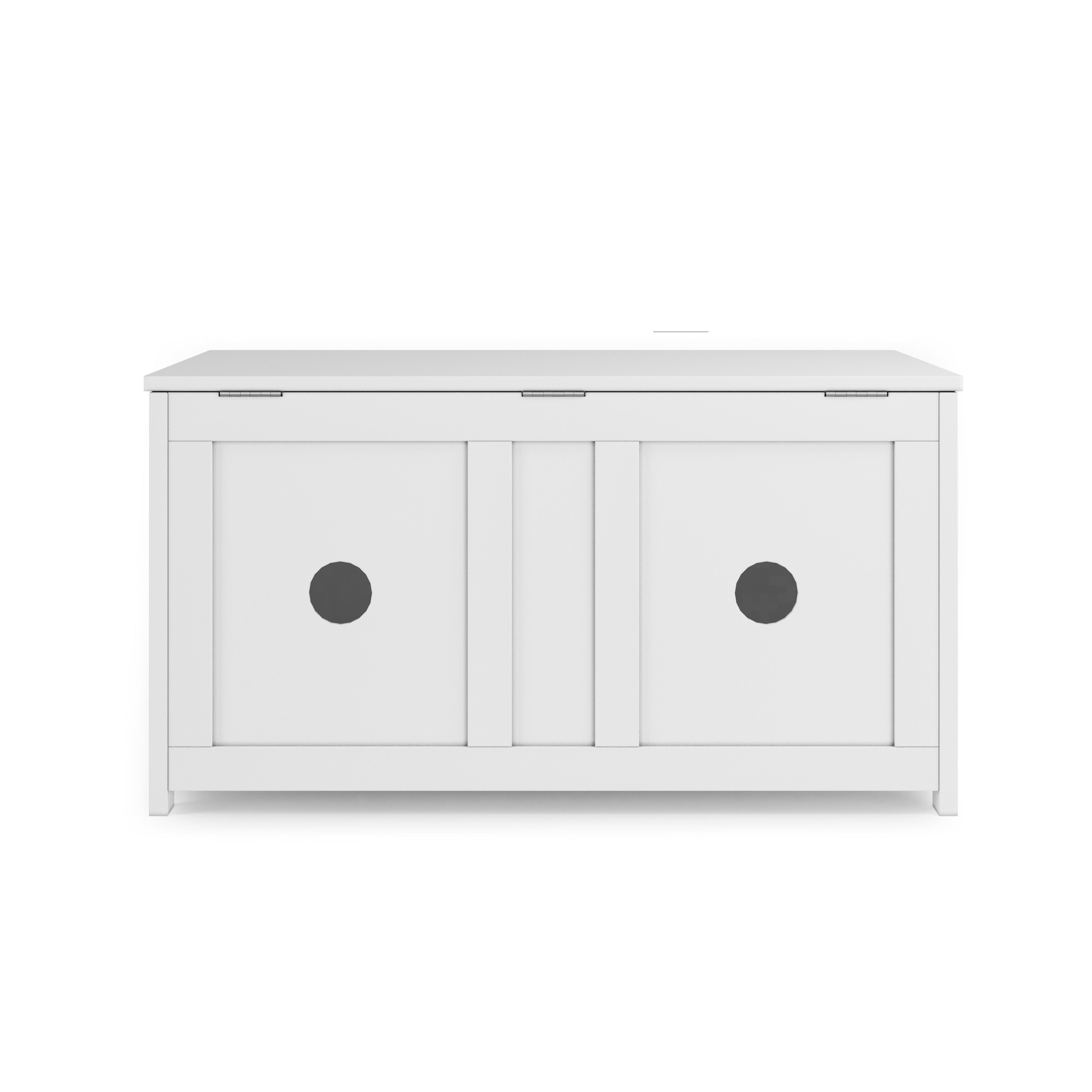 Harmony 33" Kids Toy Box, Matte White