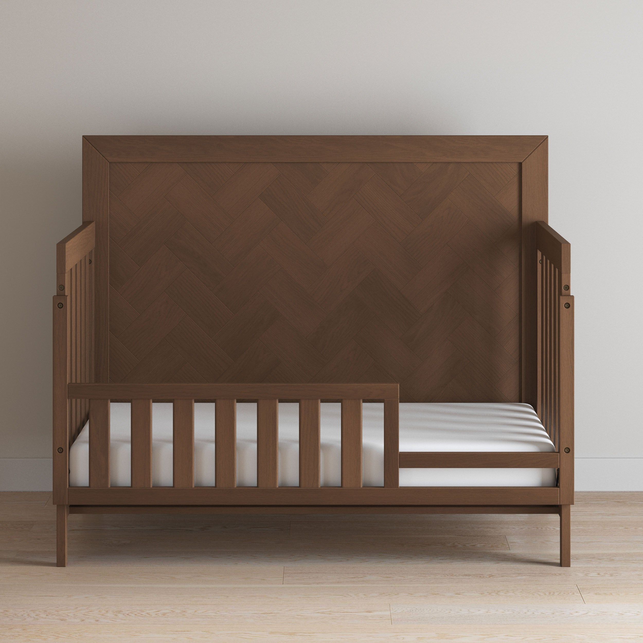 Kieran 4-in-1 Convertible Crib, Toasted Chestnut