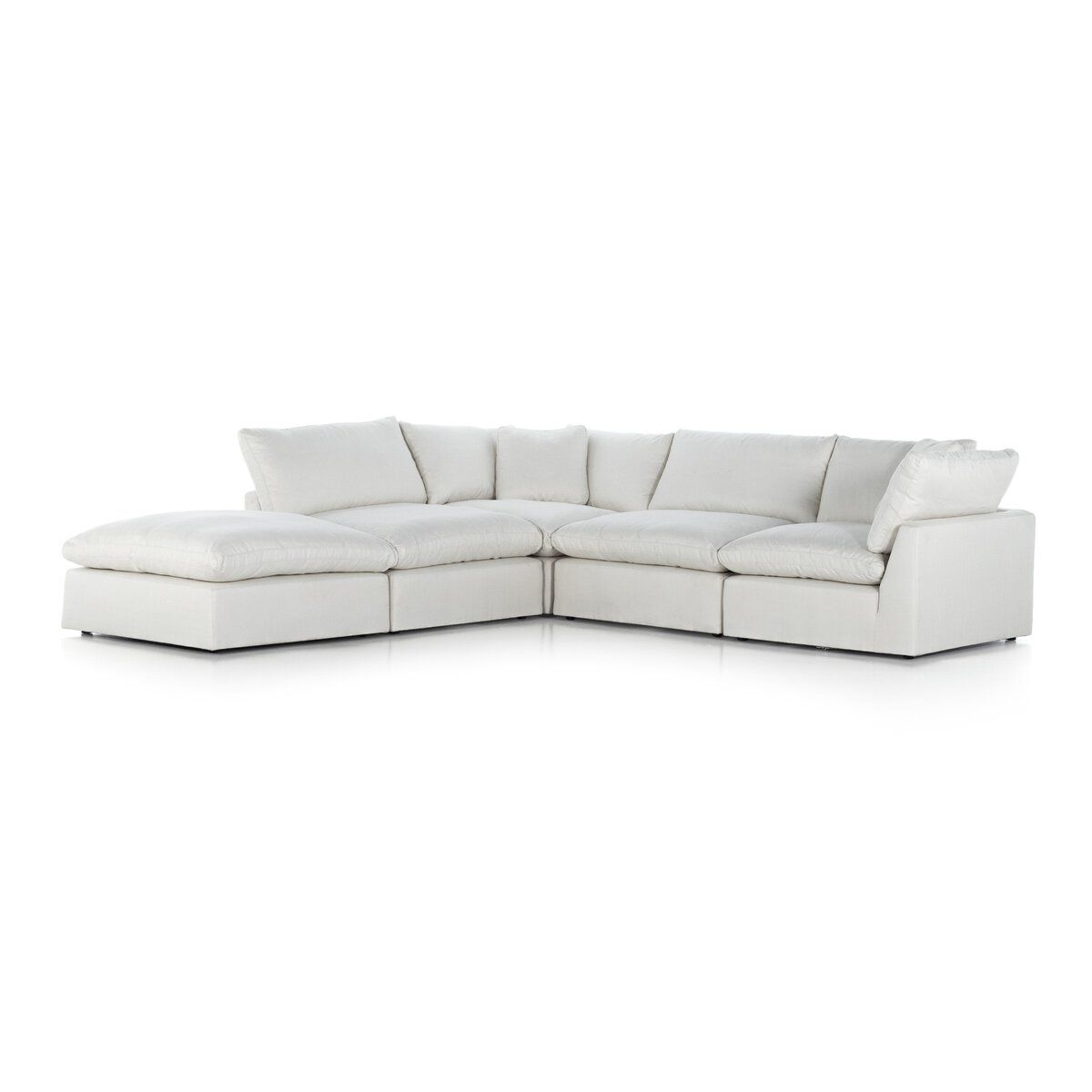 Stevie 4-piece Sectional W/ Ottoman