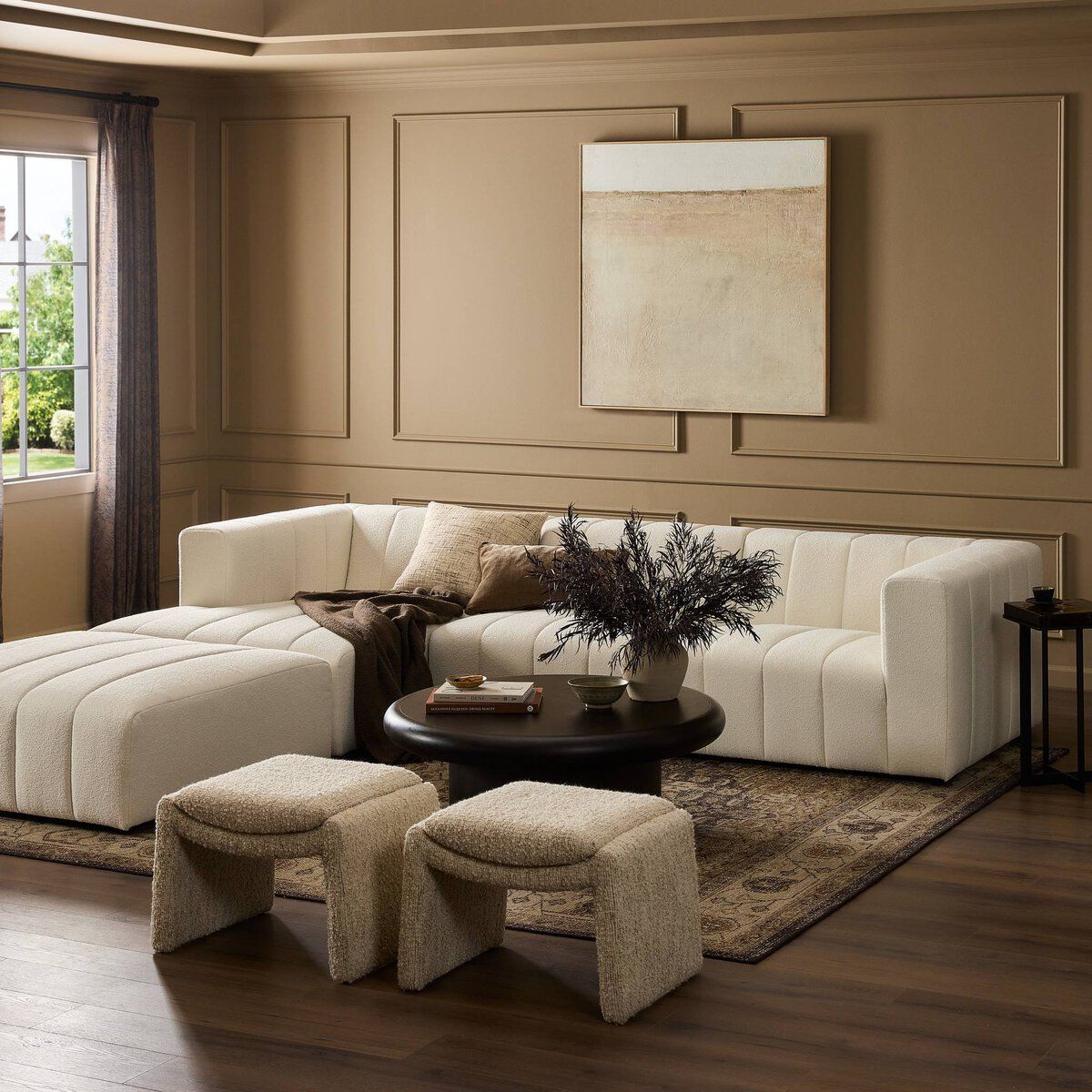 Langham Channeled 3-piece Sectional