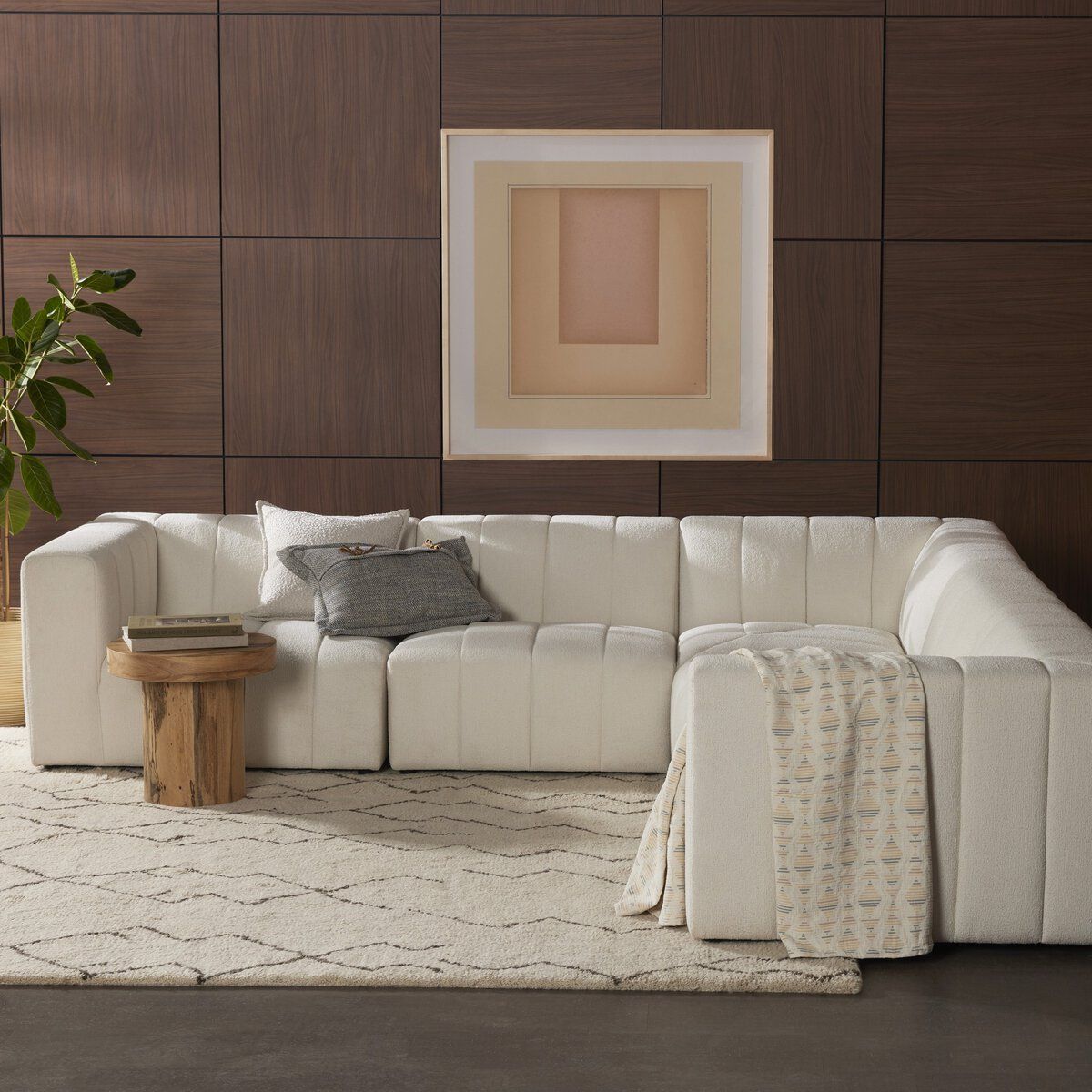 Langham Channeled 5-piece Sectional