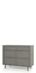 Surrey Hill 3 Drawer Dresser in Lunar Gray