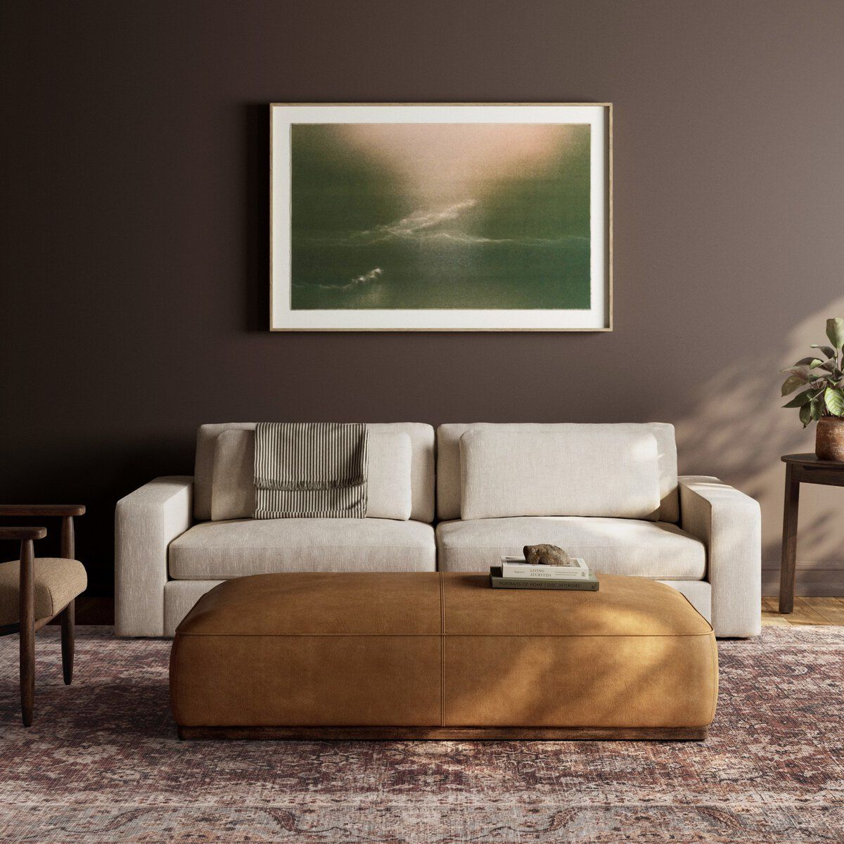 Sinclair Cocktail Ottoman