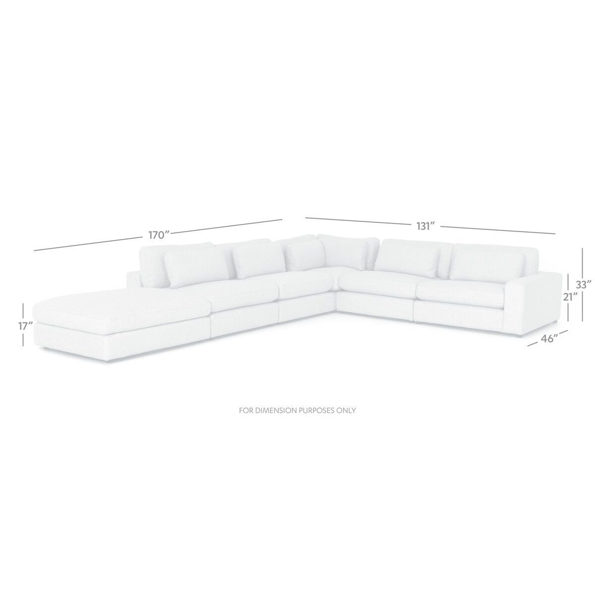 Bloor 5-piece Sectional
