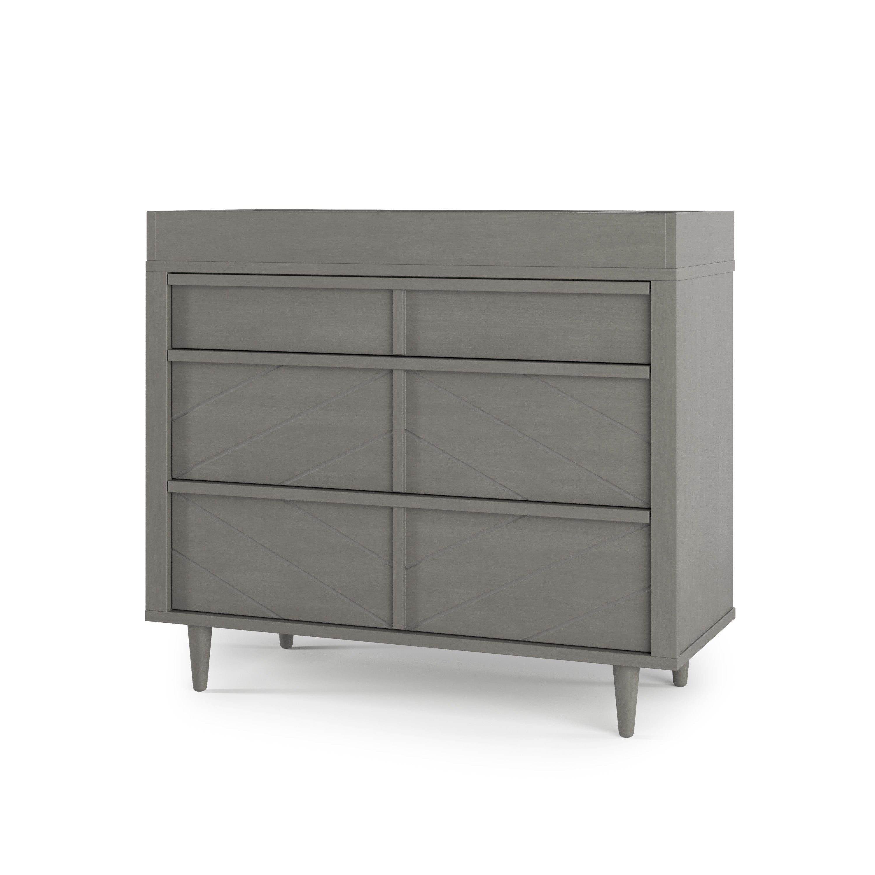 Surrey Hill 3 Drawer Dresser in Lunar Gray