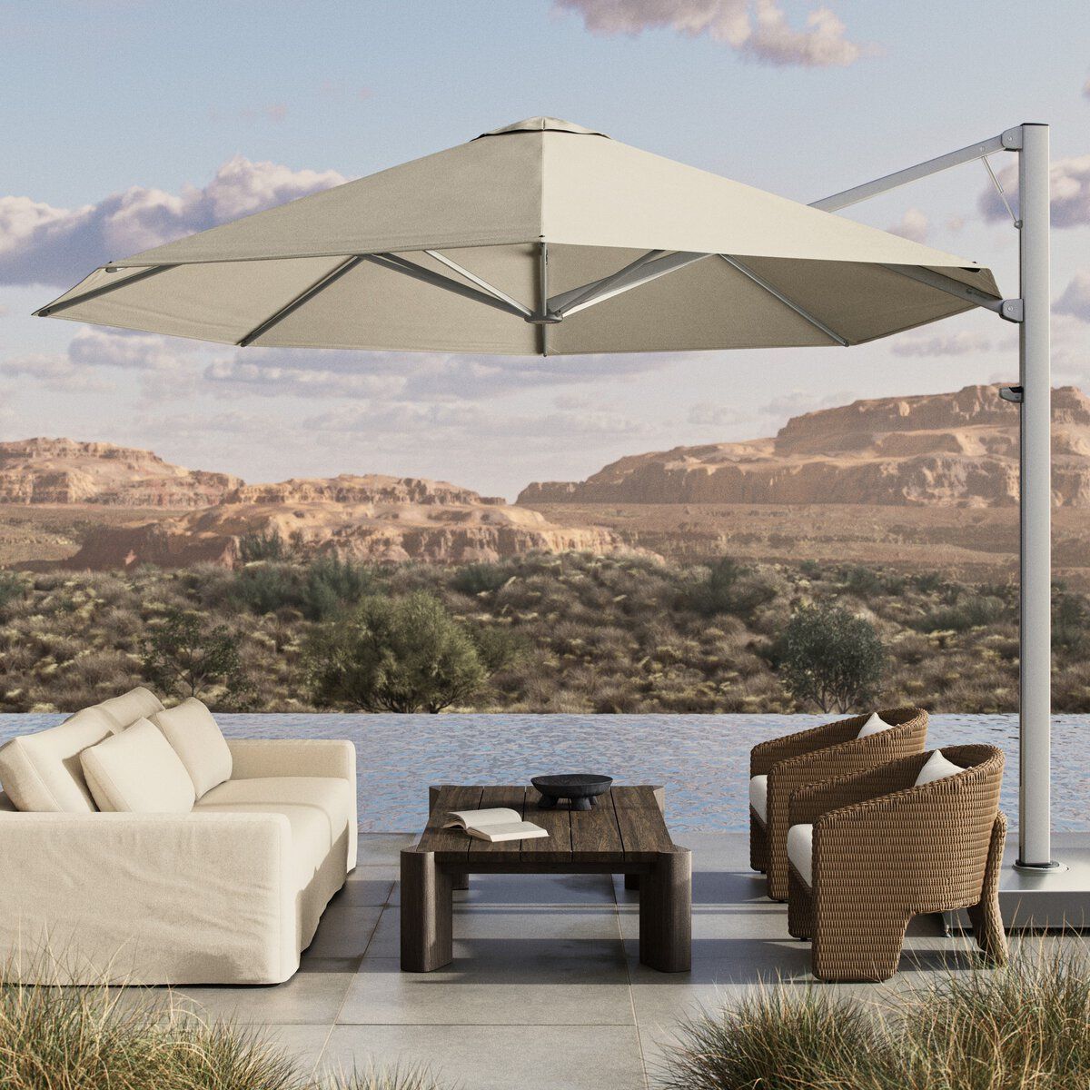 Shadowspec Serenity Outdoor Octagon Umbrella