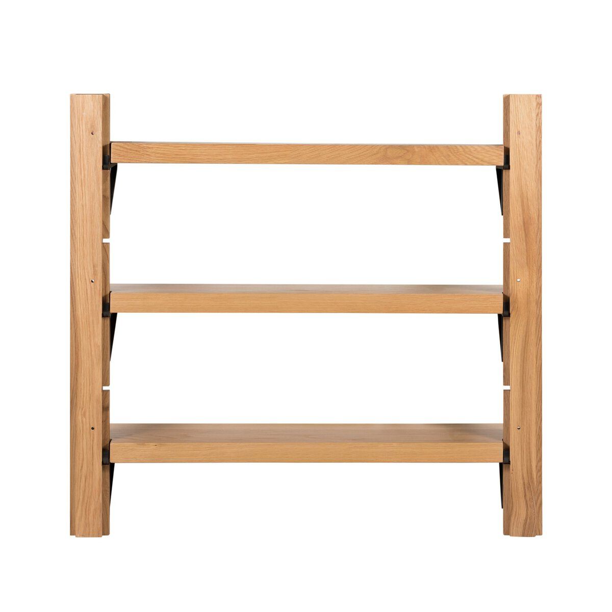 Pivott Shelf Single Oak Veneer Storage with Adjustable Shelves