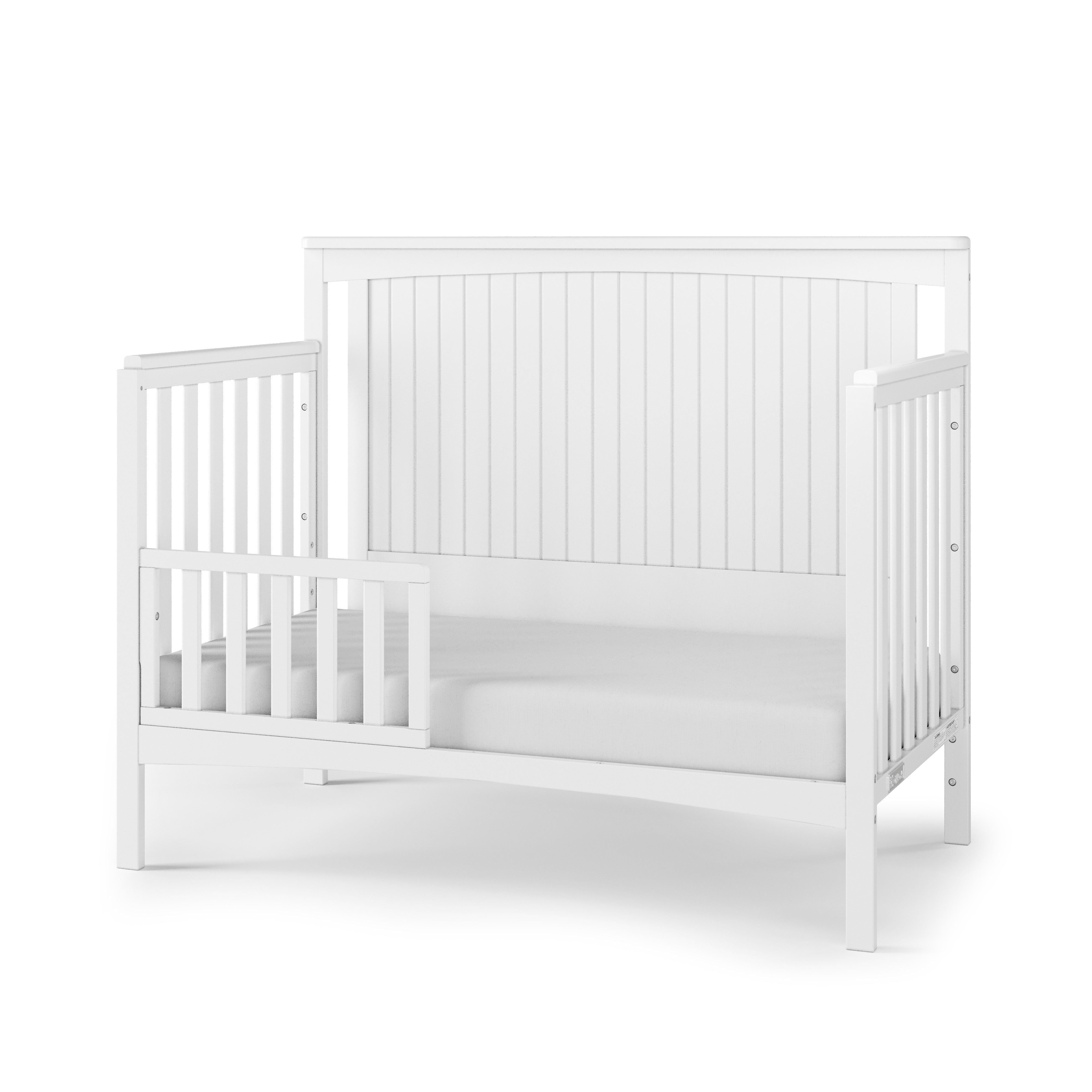 Scout 4-in-1 Convertible Crib, Matte White