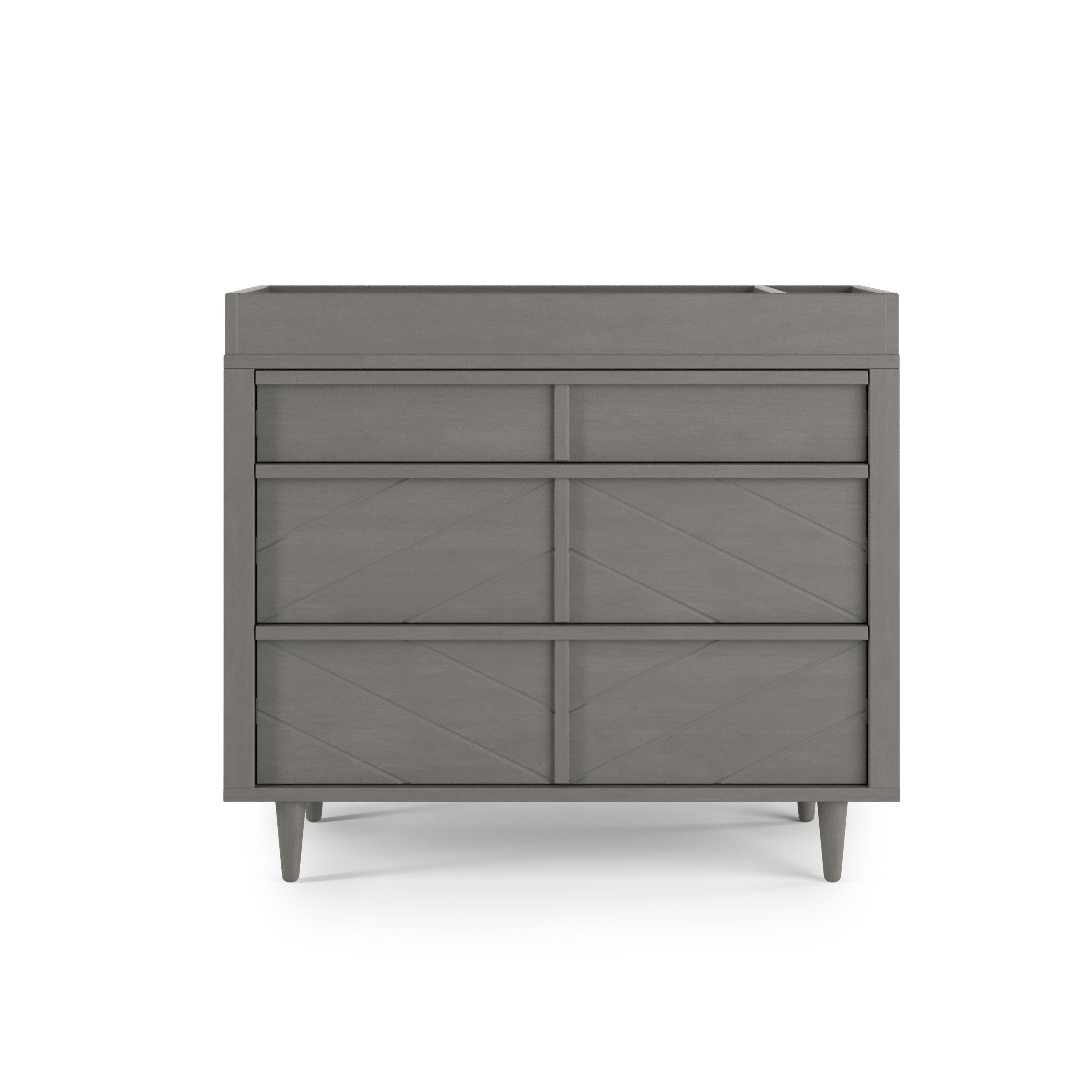 Surrey Hill 3 Drawer Dresser in Lunar Gray