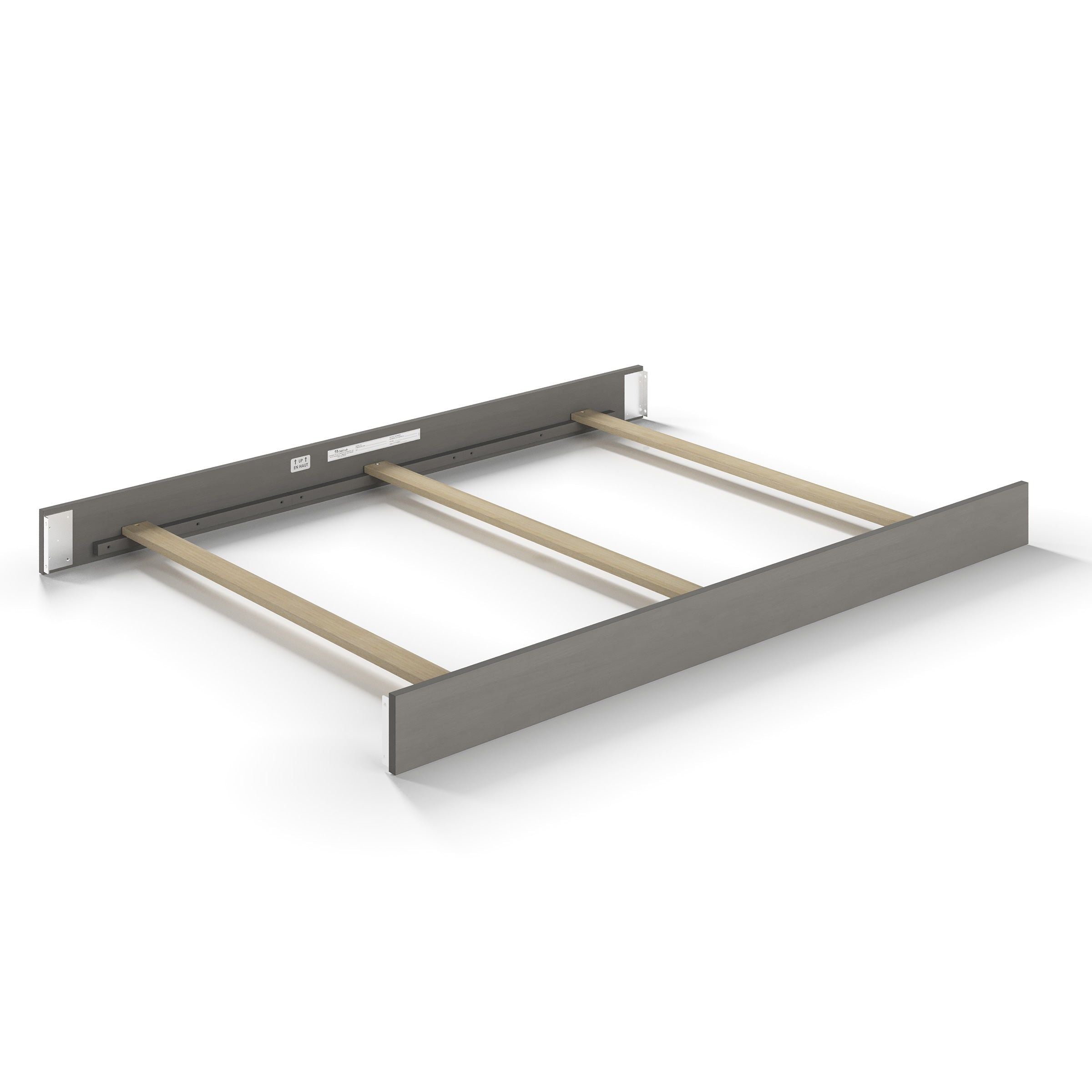 F06424 - Full-Size Bed Rails, Lunar Gray