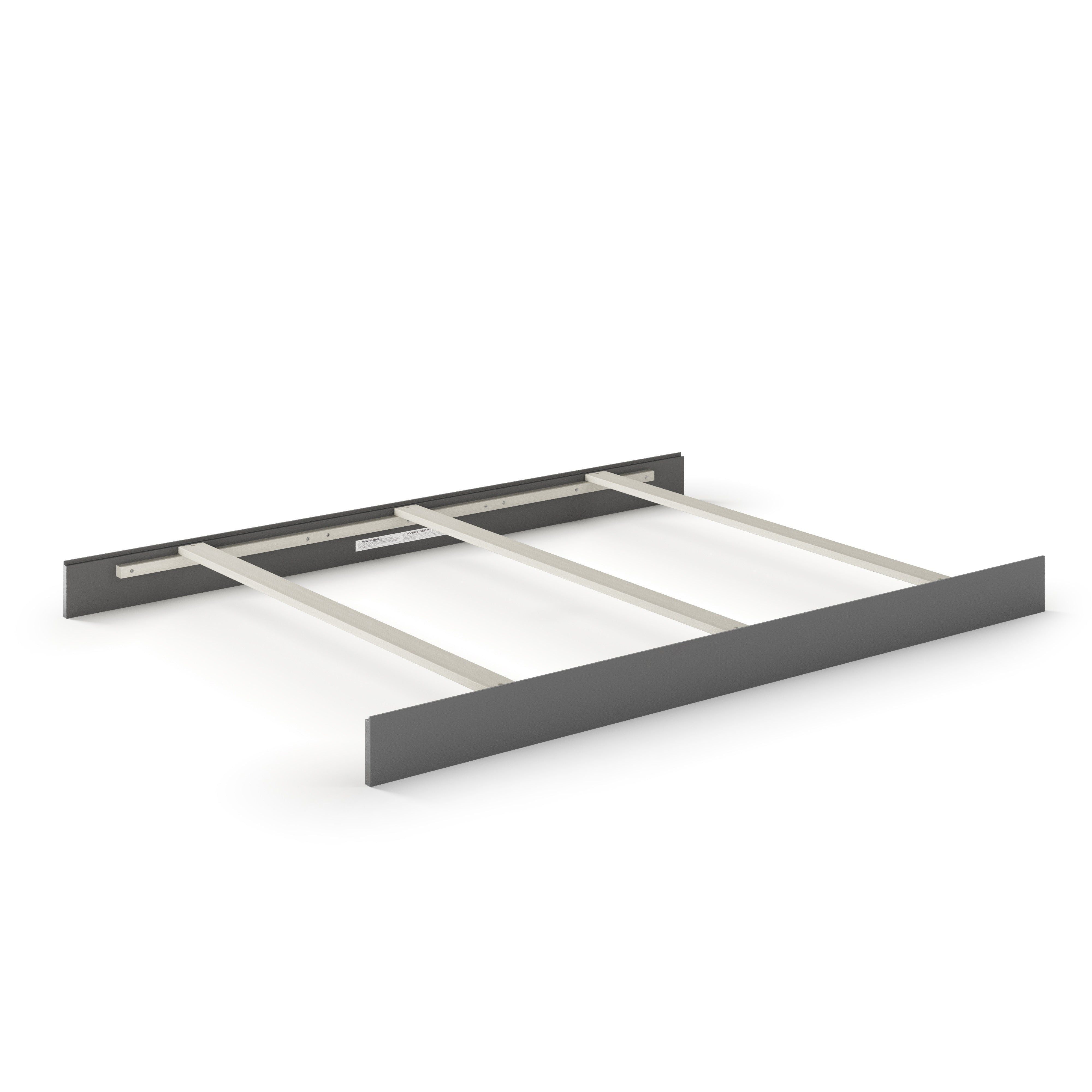 F06401 - Full-Size Bed Rails, Brushed Pebble