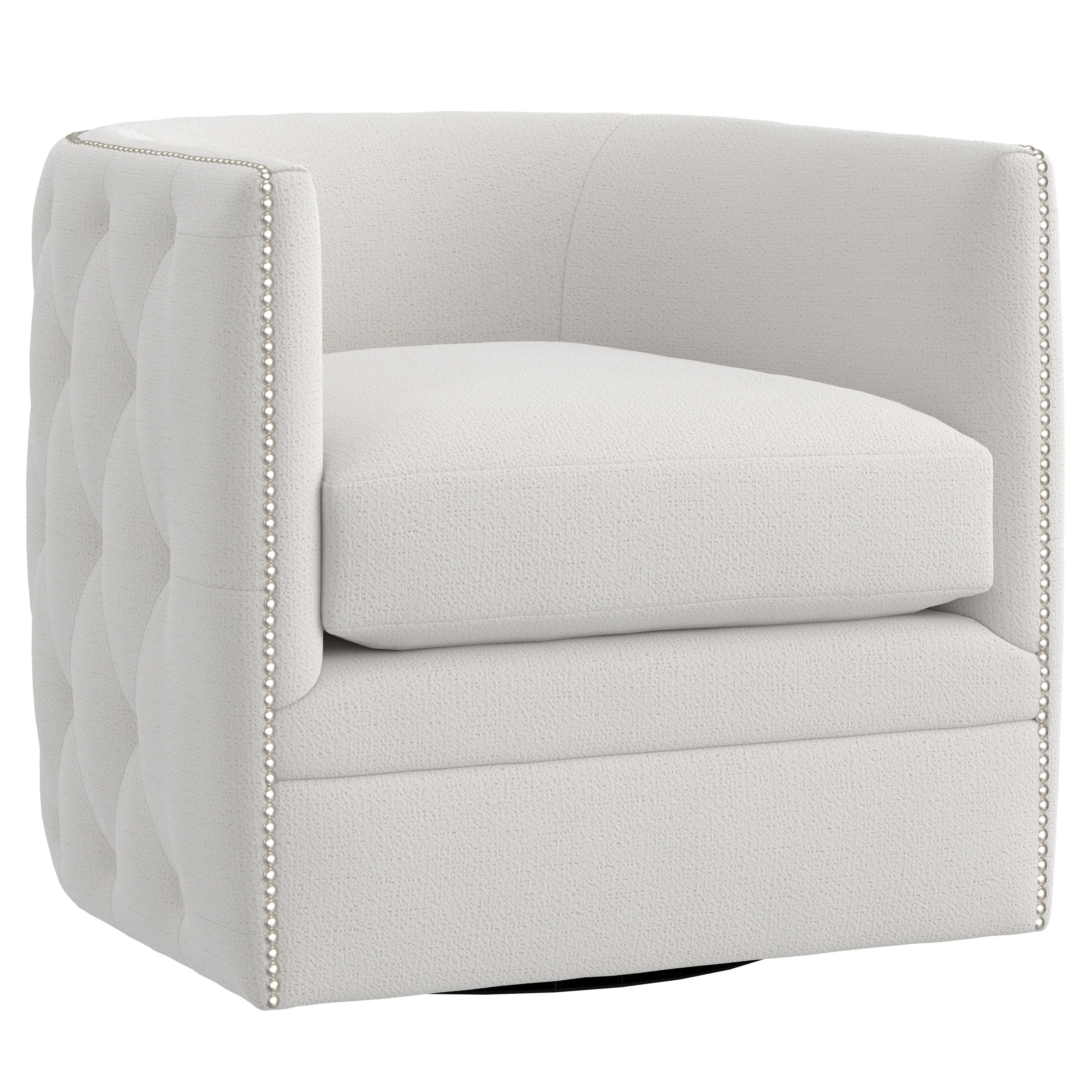 Bernhardt Furniture – Palazzo Fabric Swivel Chair