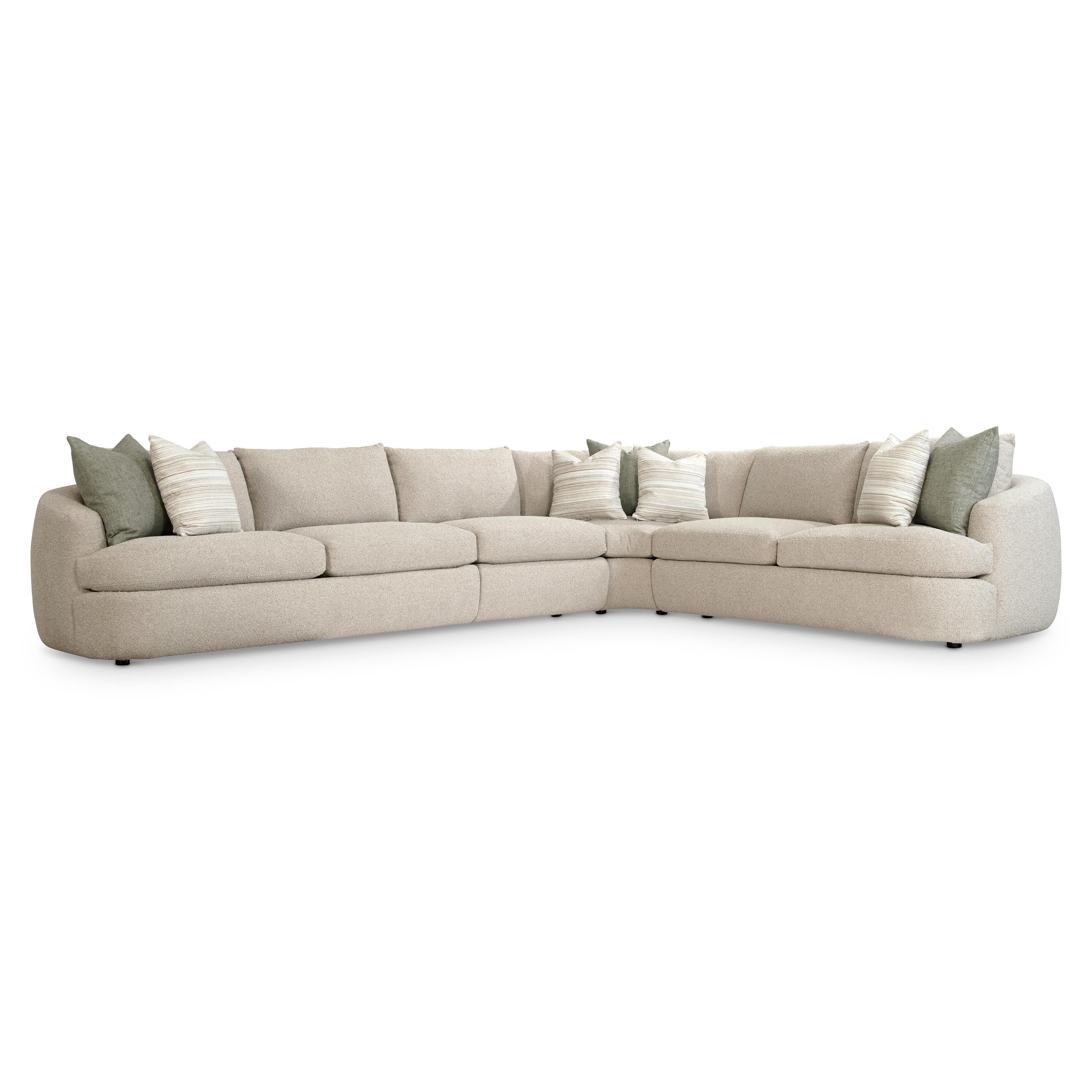 Bernhardt Furniture Jules Fabric Sectional