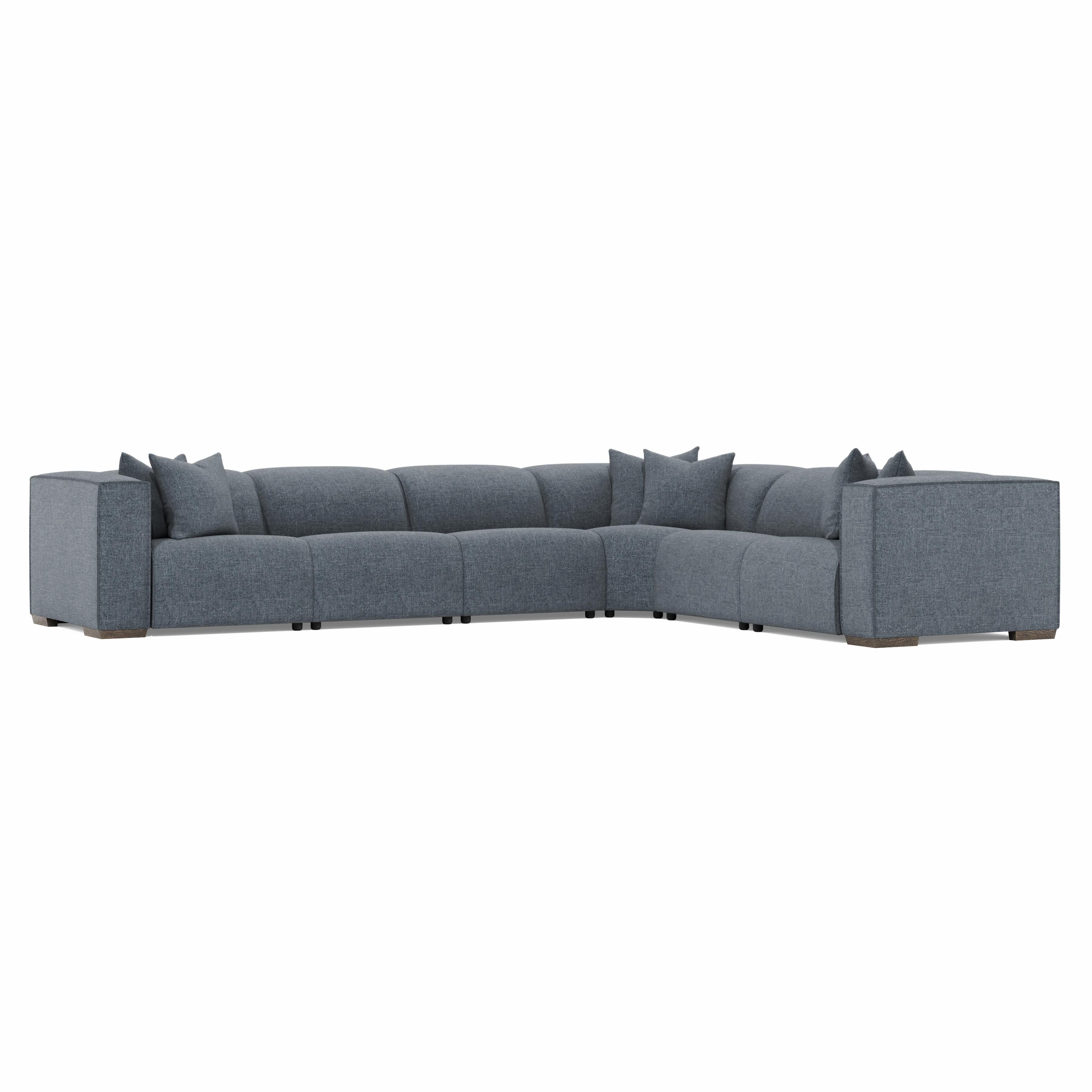 Bernhardt Bliss Fabric Power Motion Sectional
