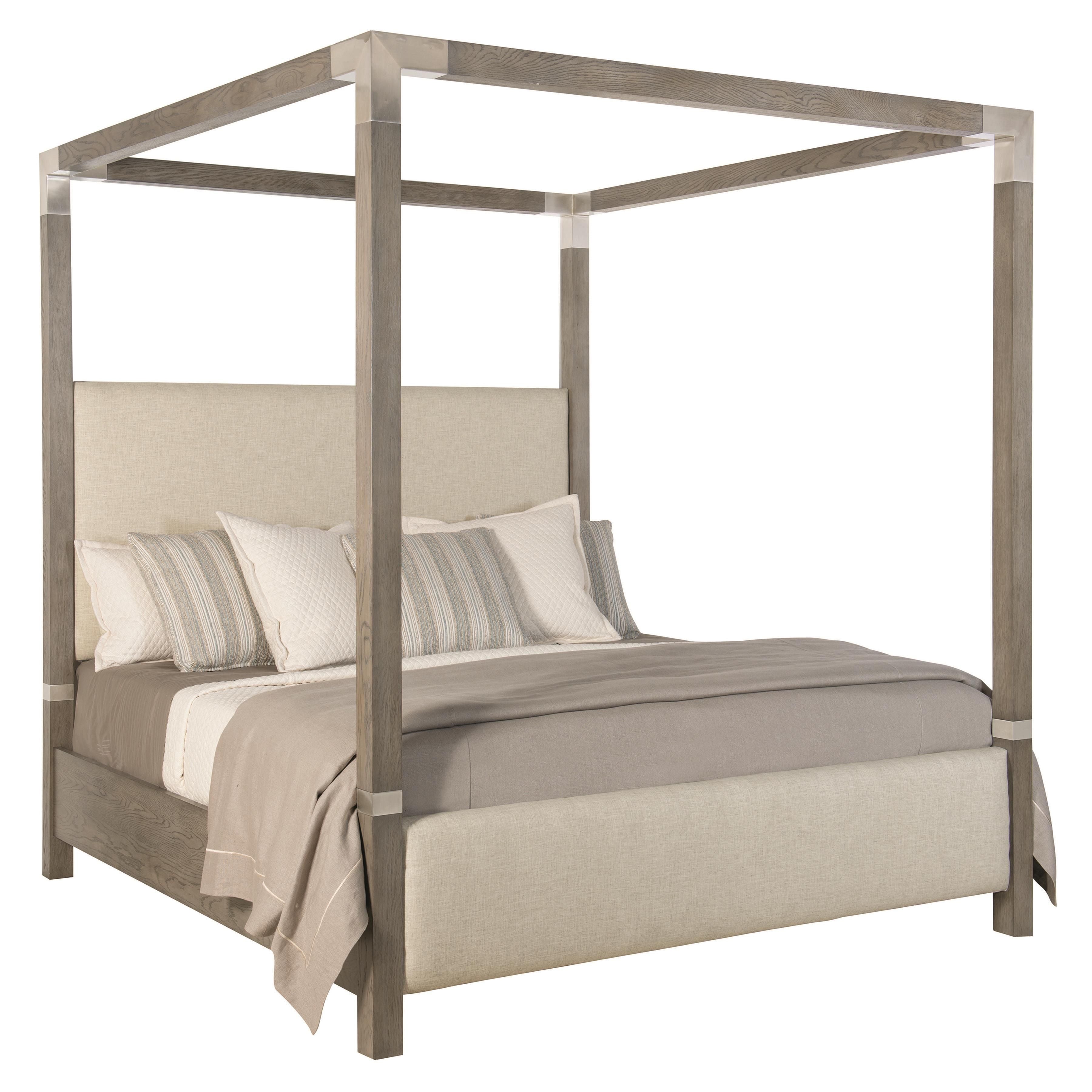 Bernhardt Furniture – Palma Fabric Canopy Bed King