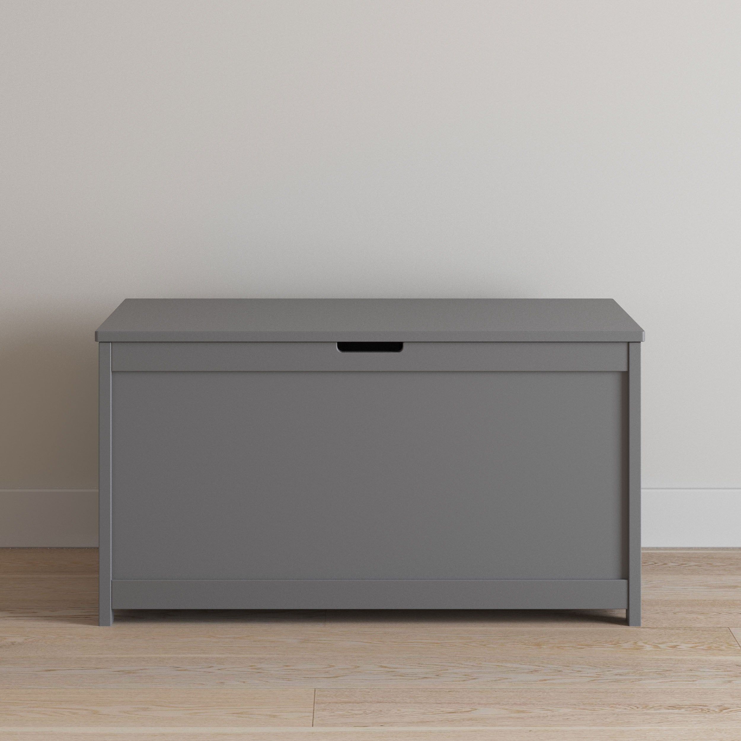Harmony 33" Kids Toy Box, Cool Gray