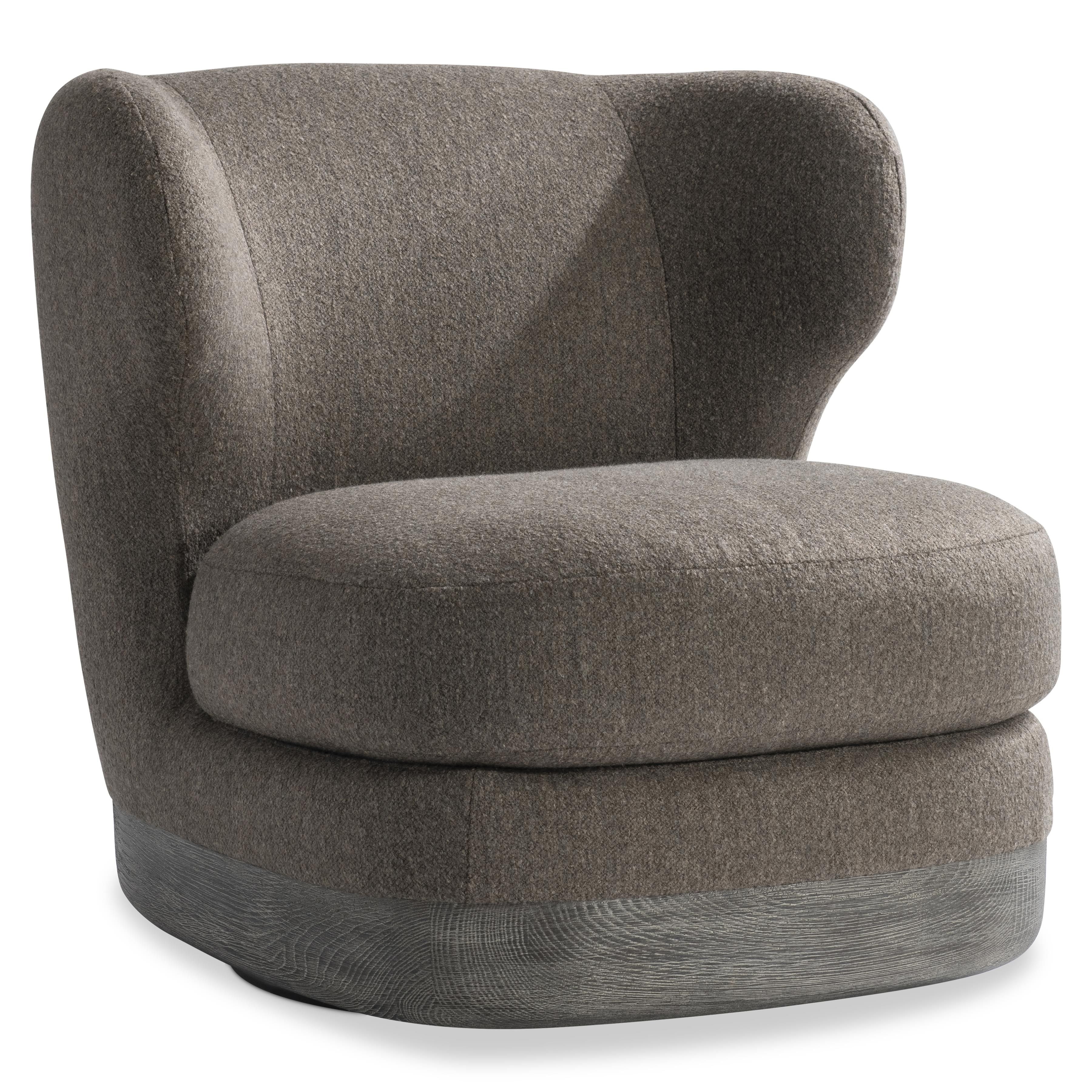 Bernhardt Furniture – Beck Fabric Swivel Chair