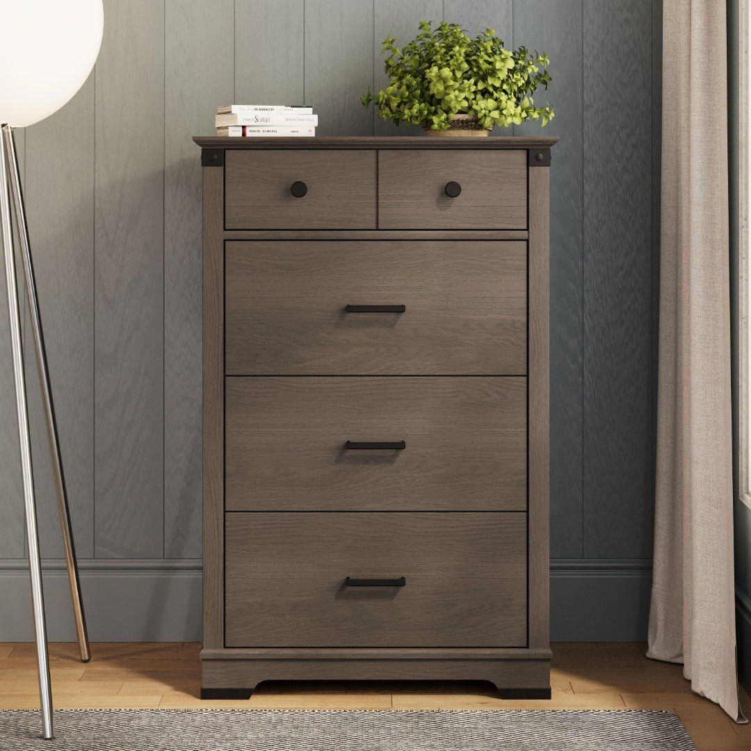 Redmond 4 Drawer Chest, Dapper Gray