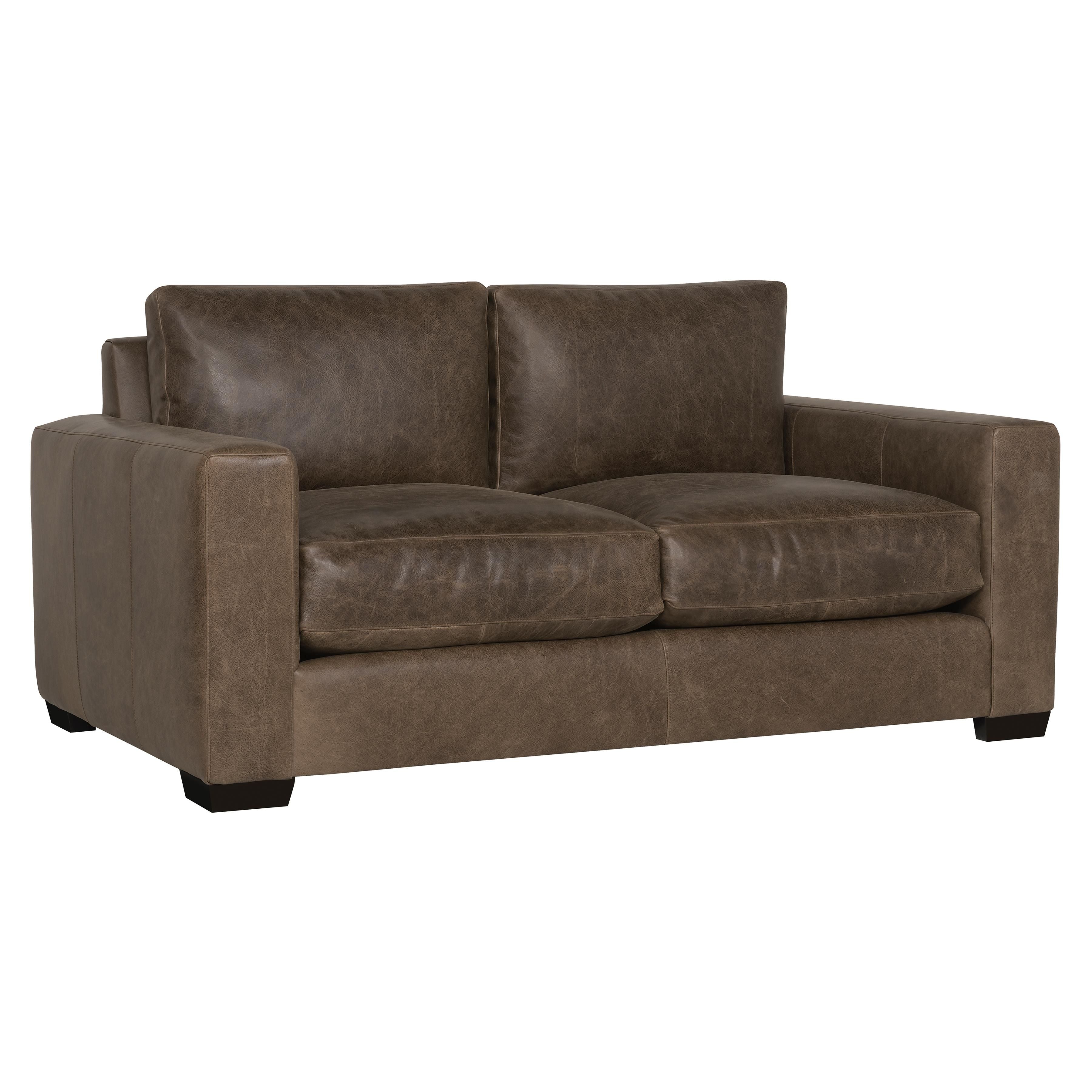Bernhardt Furniture Dawkins Leather Loveseat